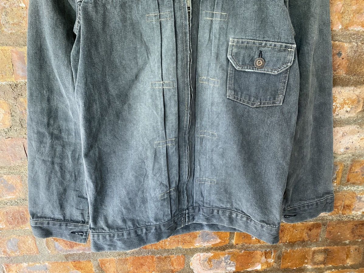 Japanese Brand AW2001 Revolver Japan denim Jacket Size US S / EU 44-46 / 1 - 4 Thumbnail