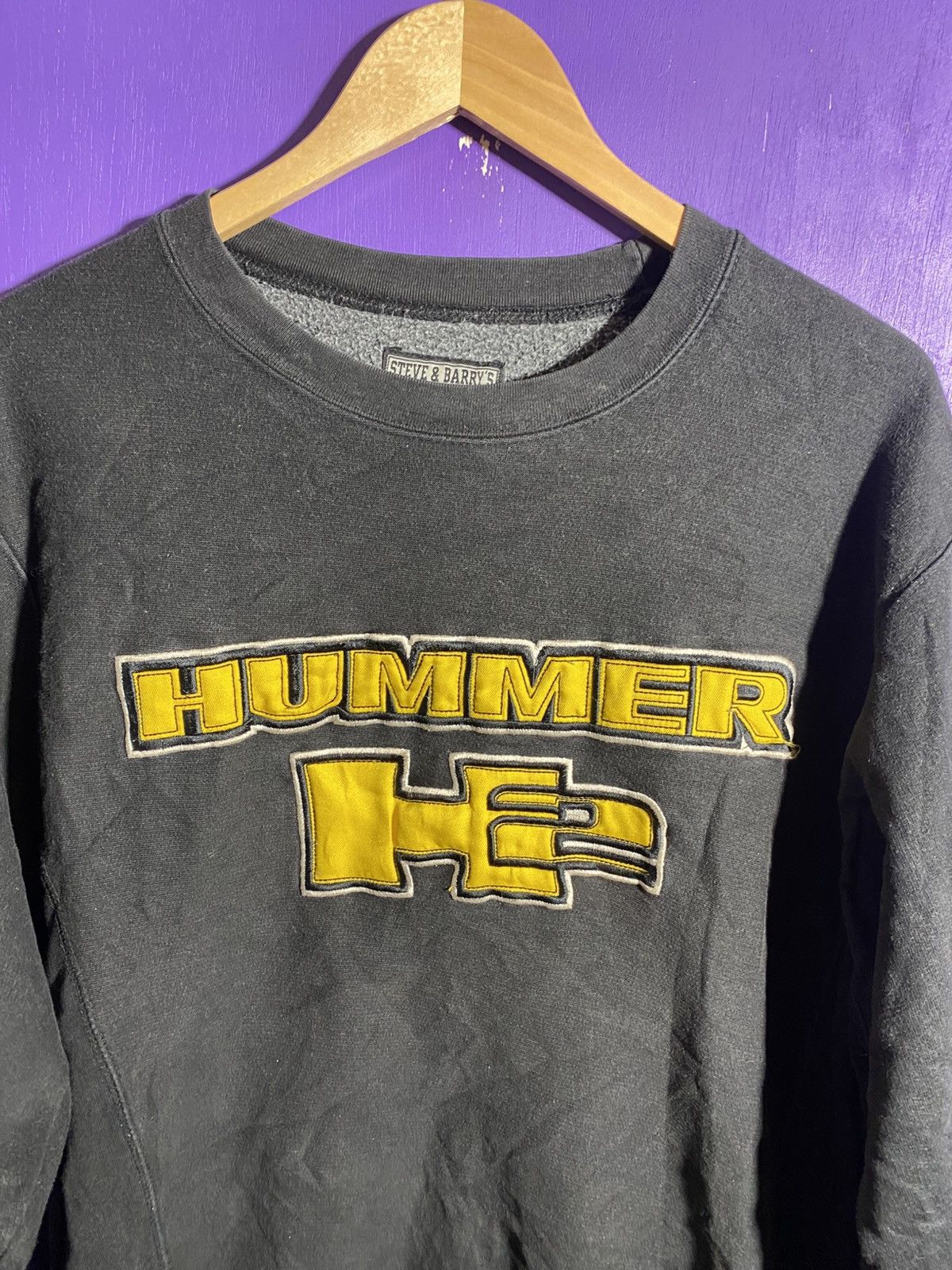 Vintage Vintage 00s Hummer H2 faded promo sweatshirt Size US M / EU 48-50 / 2 - 3 Thumbnail
