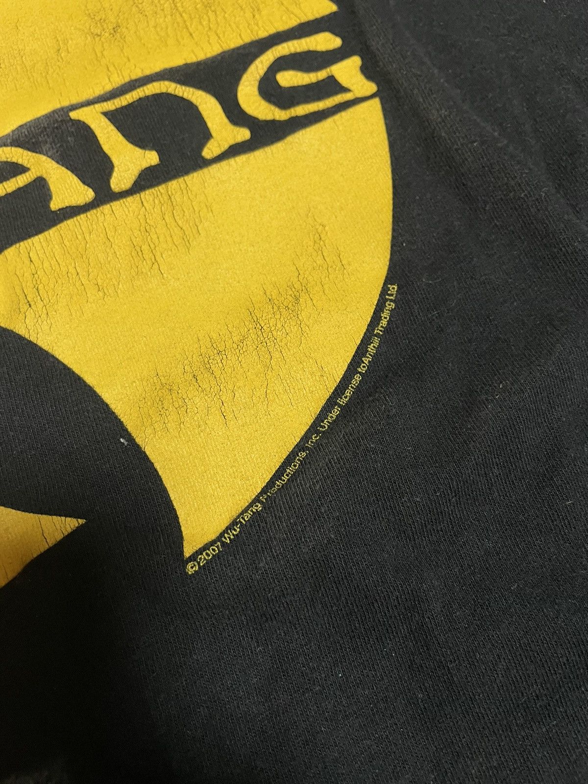Vintage Wu tang sleeveless 2007 Vintagewu tang clan cut distressed Size US S / EU 44-46 / 1 - 3 Thumbnail