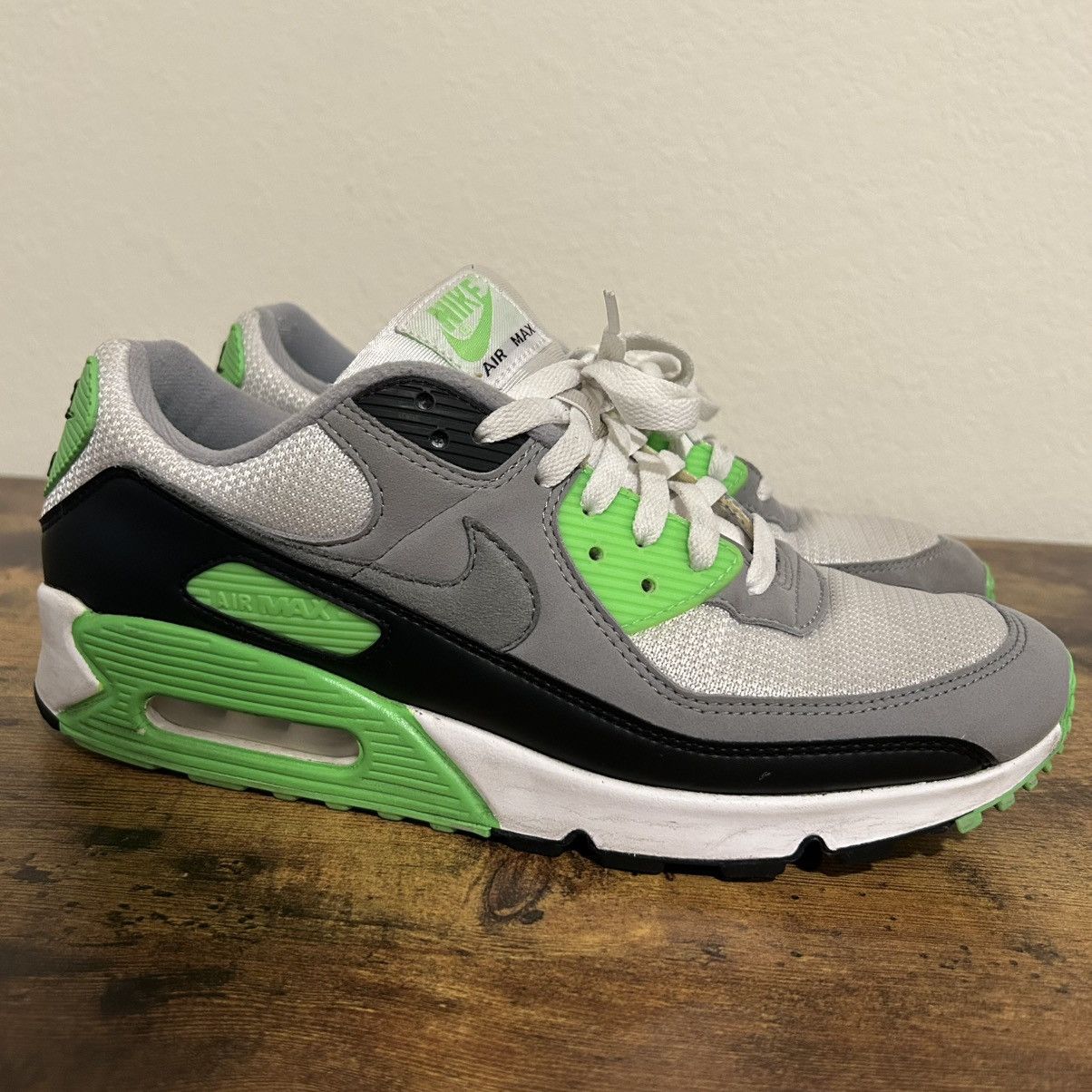 Nike 2020 Nike air max 90 recraft OG lime green Size US 12 / EU 45 - 1 Thumbnail