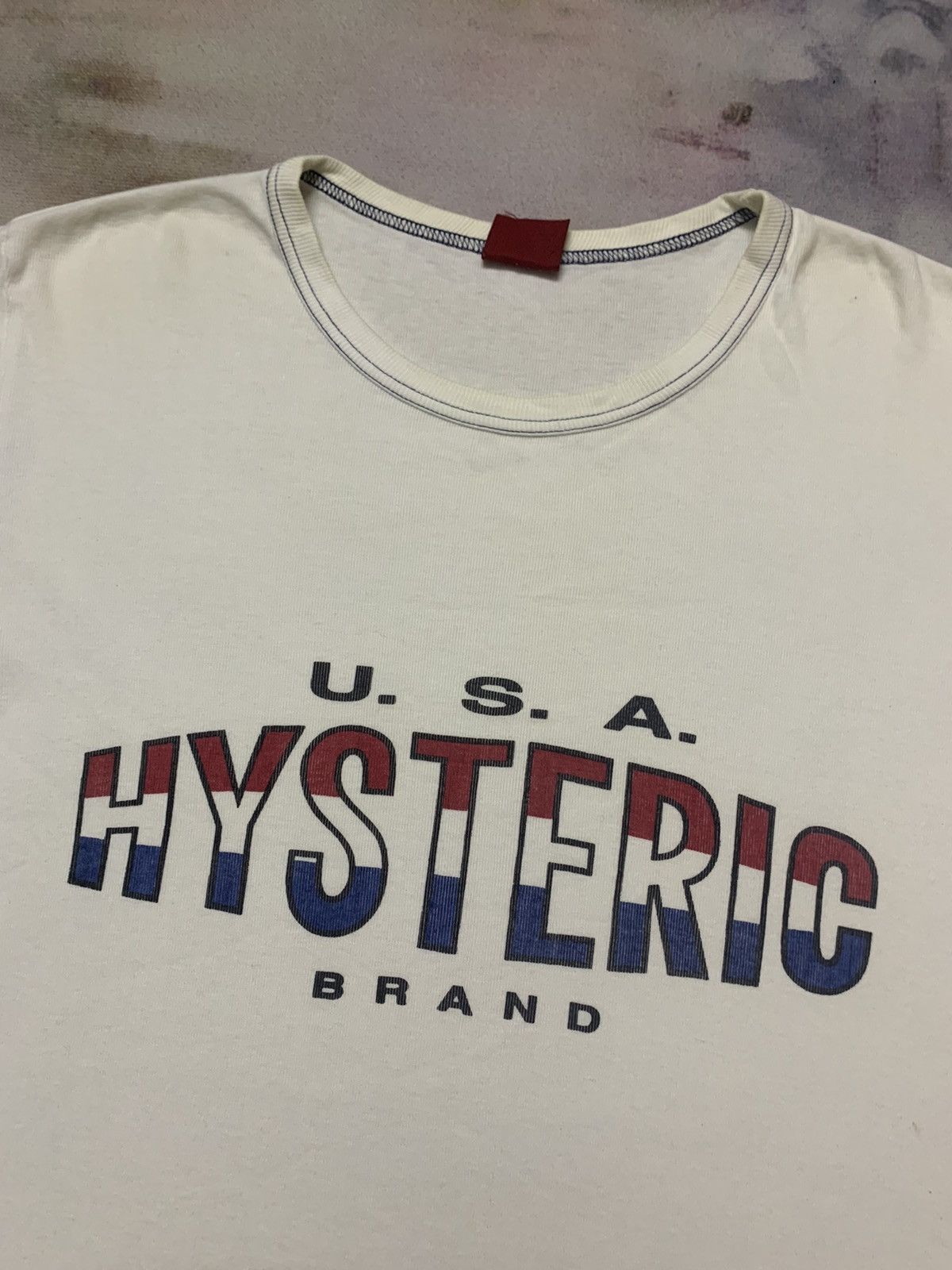Hysteric Glamour Hysteric Glamour USA Flag Colour Spell Tee Size US M / EU 48-50 / 2 - 4 Thumbnail