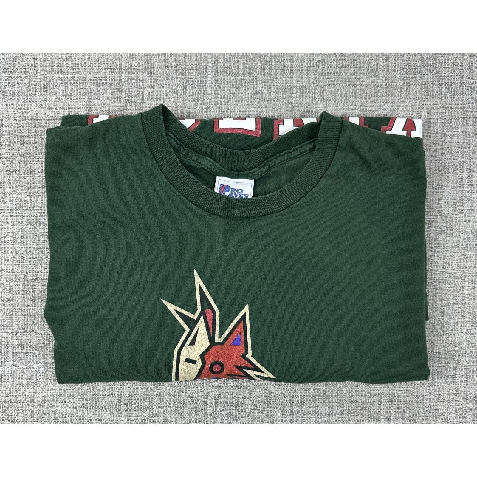 Pro Player Vintage Phoenix Coyotes Shirt Mens 2XL Pro Player Kachina Size US XXL / EU 58 / 5 - 16 Thumbnail