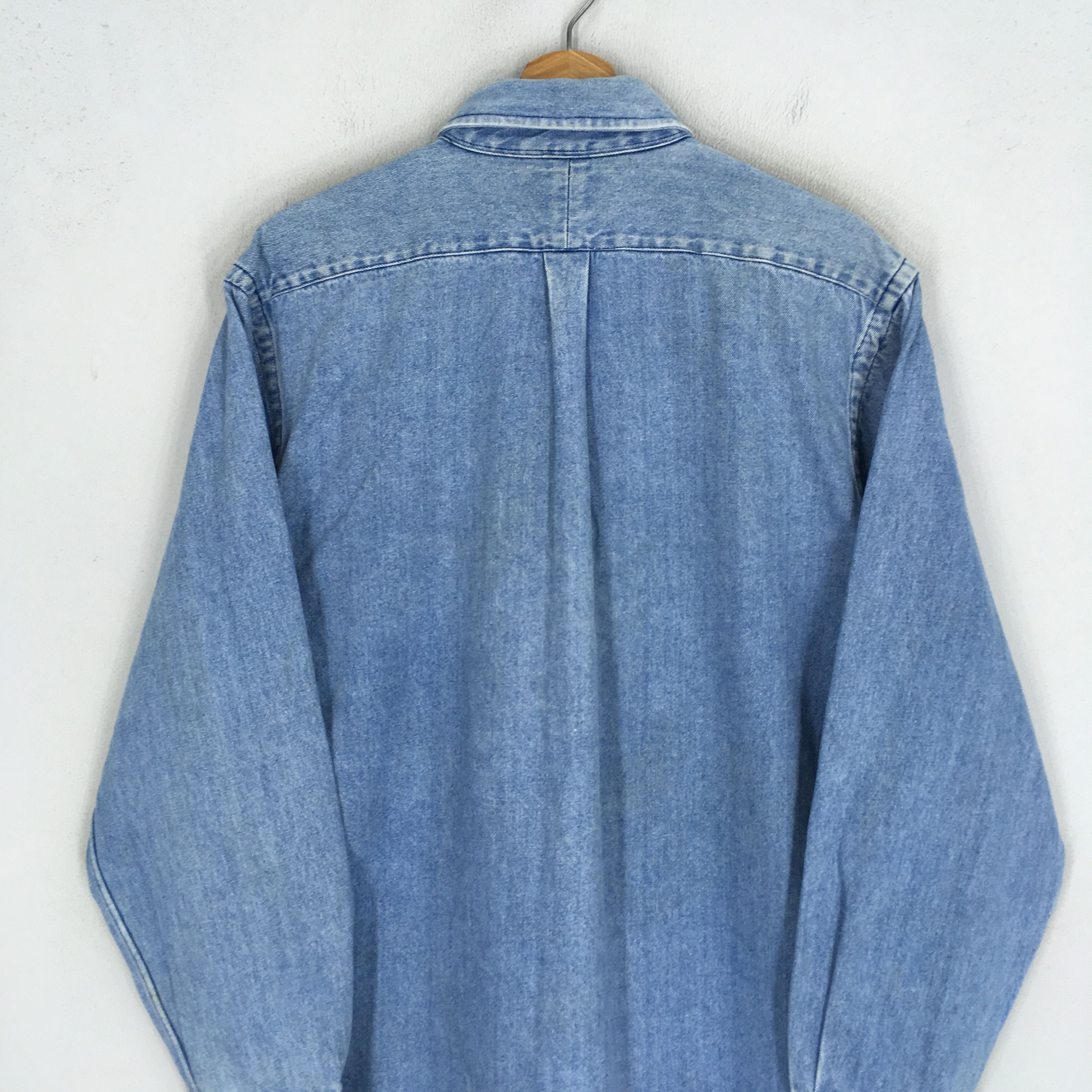 Polo Ralph Lauren vintage oxford button down polo ralph lauren - 1661 Size US L / EU 52-54 / 3 - 10 Thumbnail