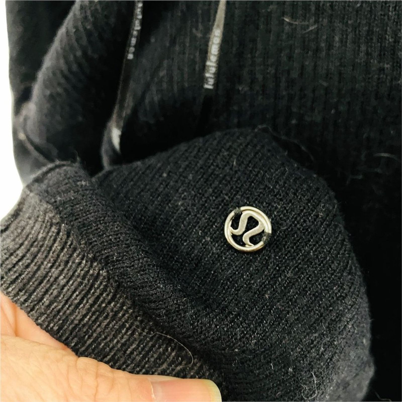 Lululemon Lululemon Black Sweater Cabin Yogi Wrap Heathered Womens 4 Size S / US 4 / IT 40 - 8 Thumbnail