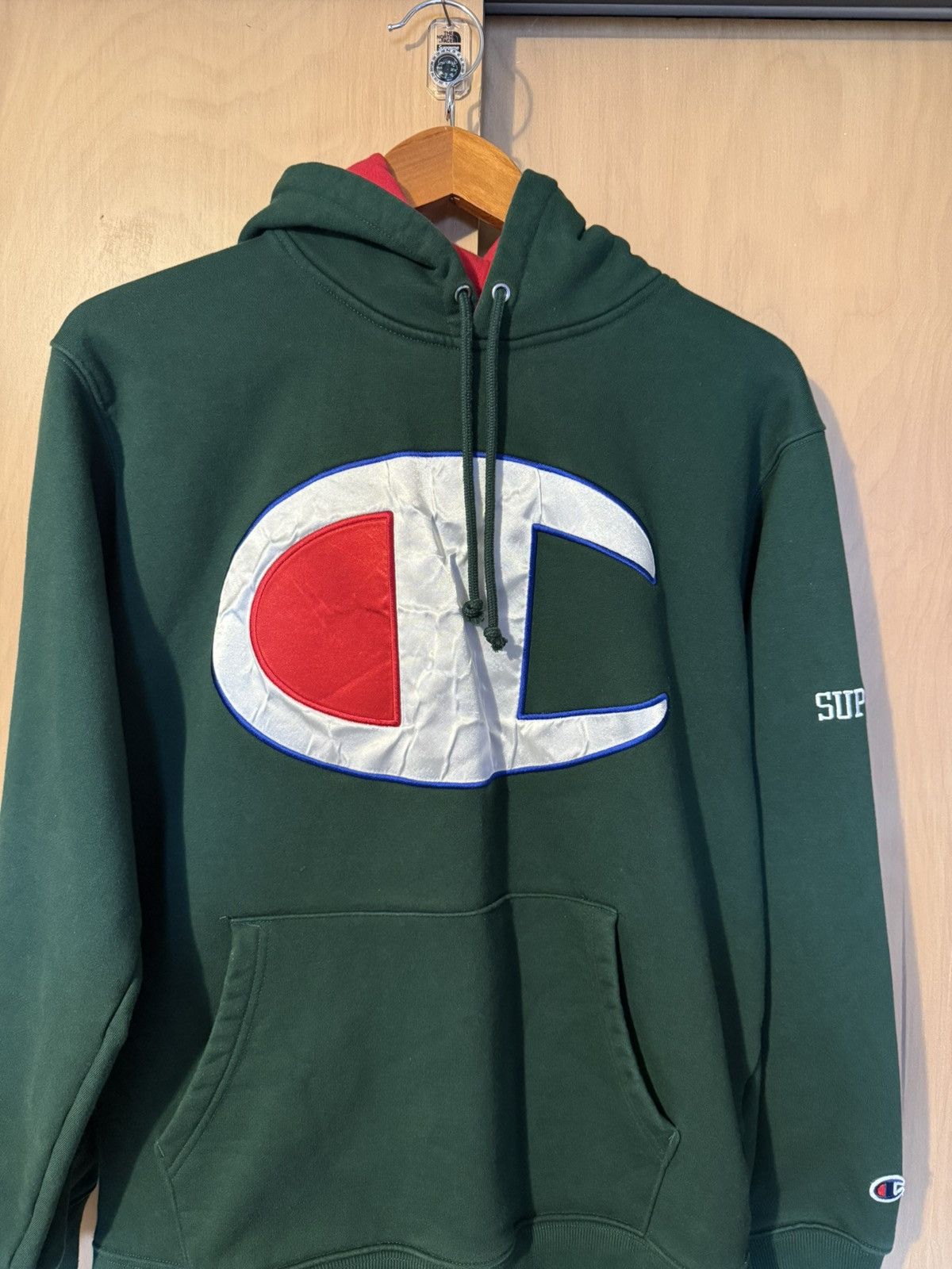 Champion × Supreme Supreme Champion Hoodie Size US L / EU 52-54 / 3 - 1 Thumbnail