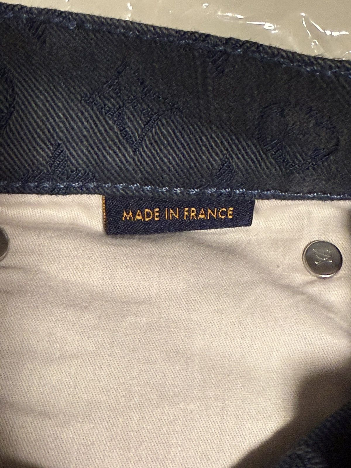 Louis Vuitton Louis Vuitton blue monogram slim denim jeans 33 Size US 33 - 6 Thumbnail