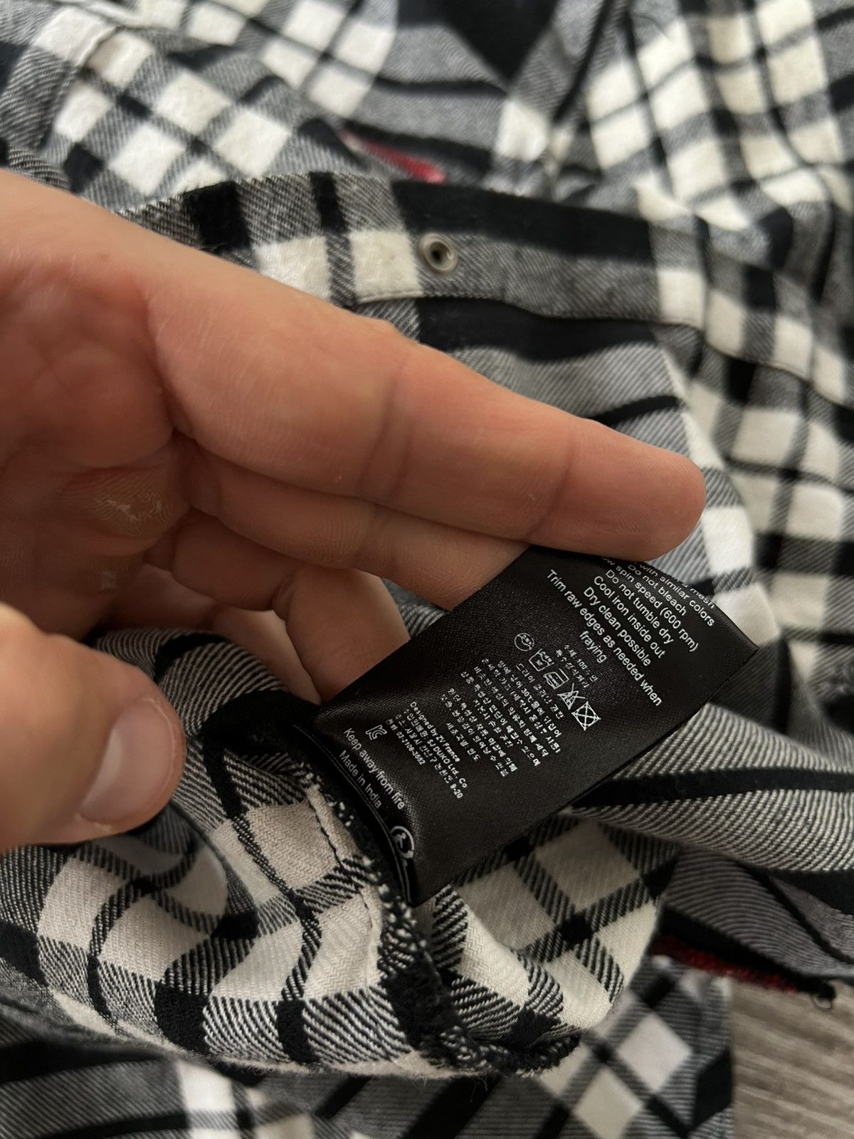 Zadig & Voltaire Zadig & Voltaire Tessy Patch Big Logo ‘Scull’ Flanel Shirt Size US XS / EU 42 / 0 - 14 Thumbnail
