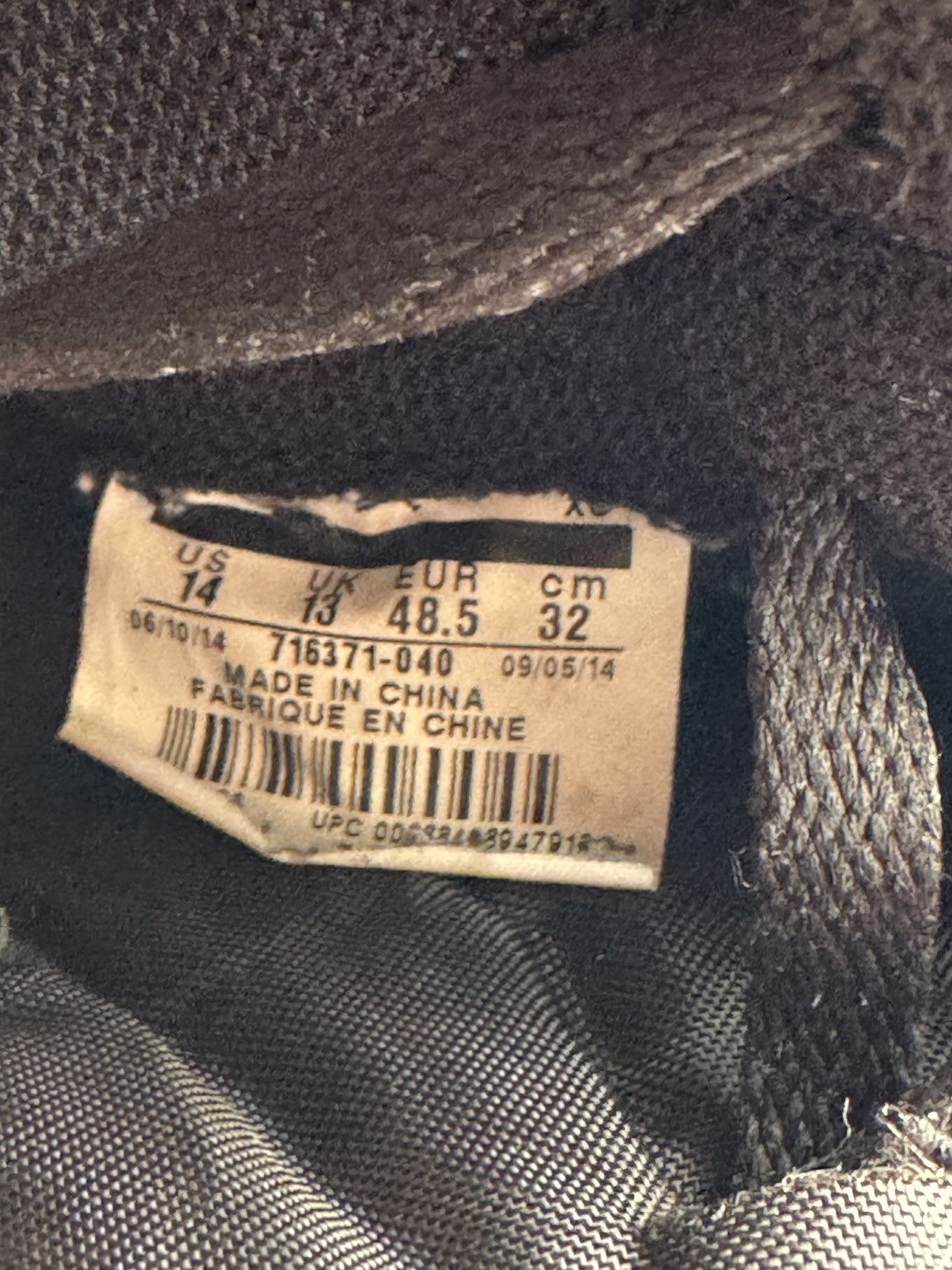 Fragment Design × Jordan Brand JORDAN 1 RETRO HIGH OG FRAGMENT 2014 SIZE 14 Size US 14 / EU 47 - 7 Thumbnail