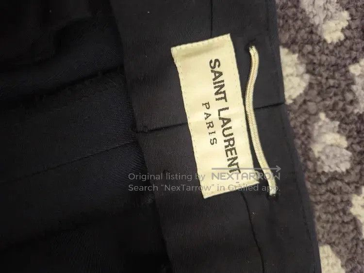 Saint Laurent Paris Sz 52 Saint Laurent Paris 13AW Classic Trouser. Size US 36 / EU 52 - 6 Thumbnail