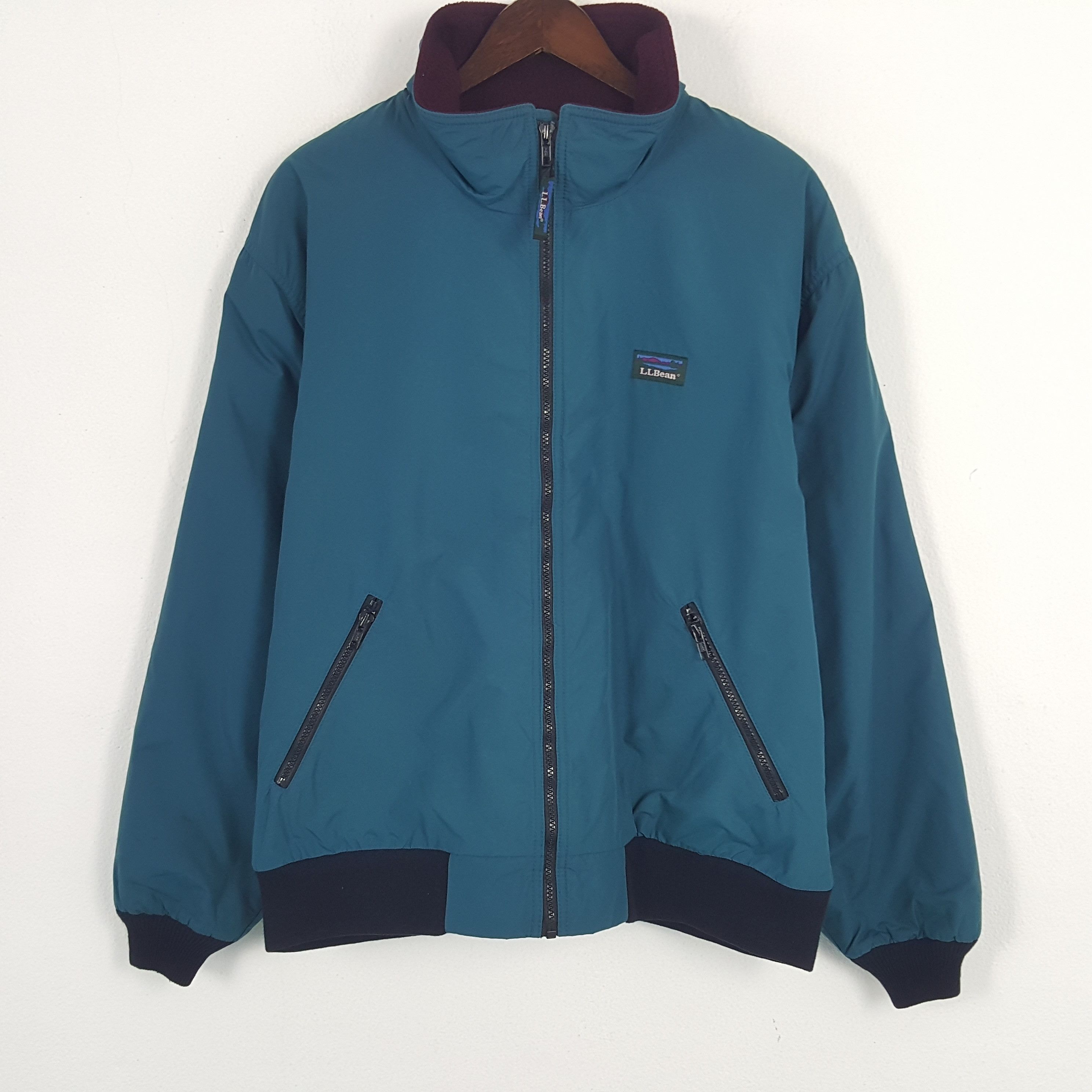 L.L. Bean × Vintage Vintage L.L. Bean Winter Zipper Jacket Size US XL / EU 56 / 4 - 1 Thumbnail