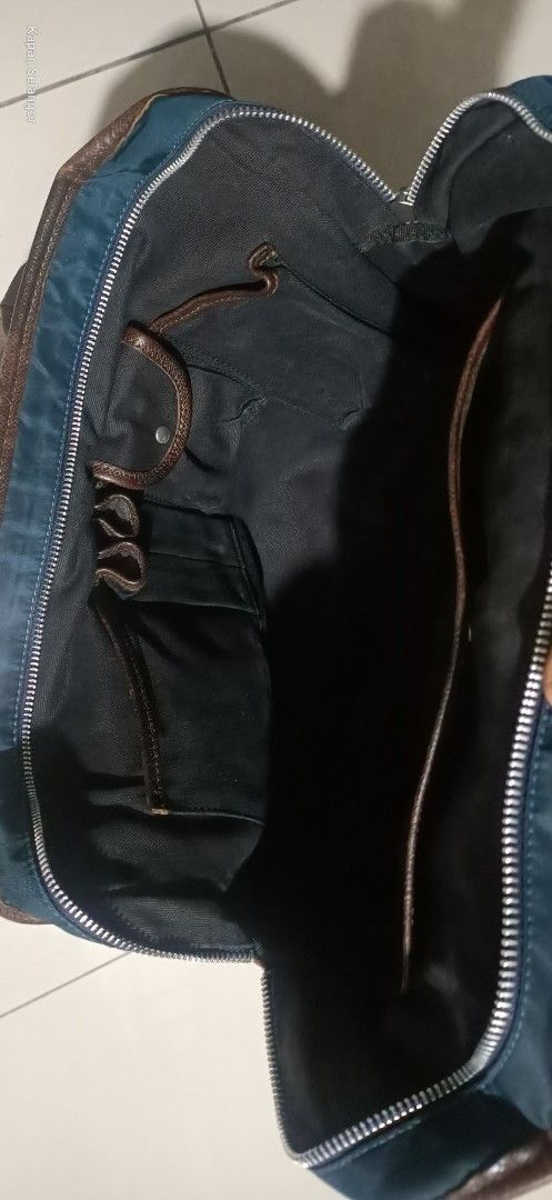 Felisi Felisi 8637/7 Made in Italy Nylon Leather Briefcase Size ONE SIZE - 7 Thumbnail
