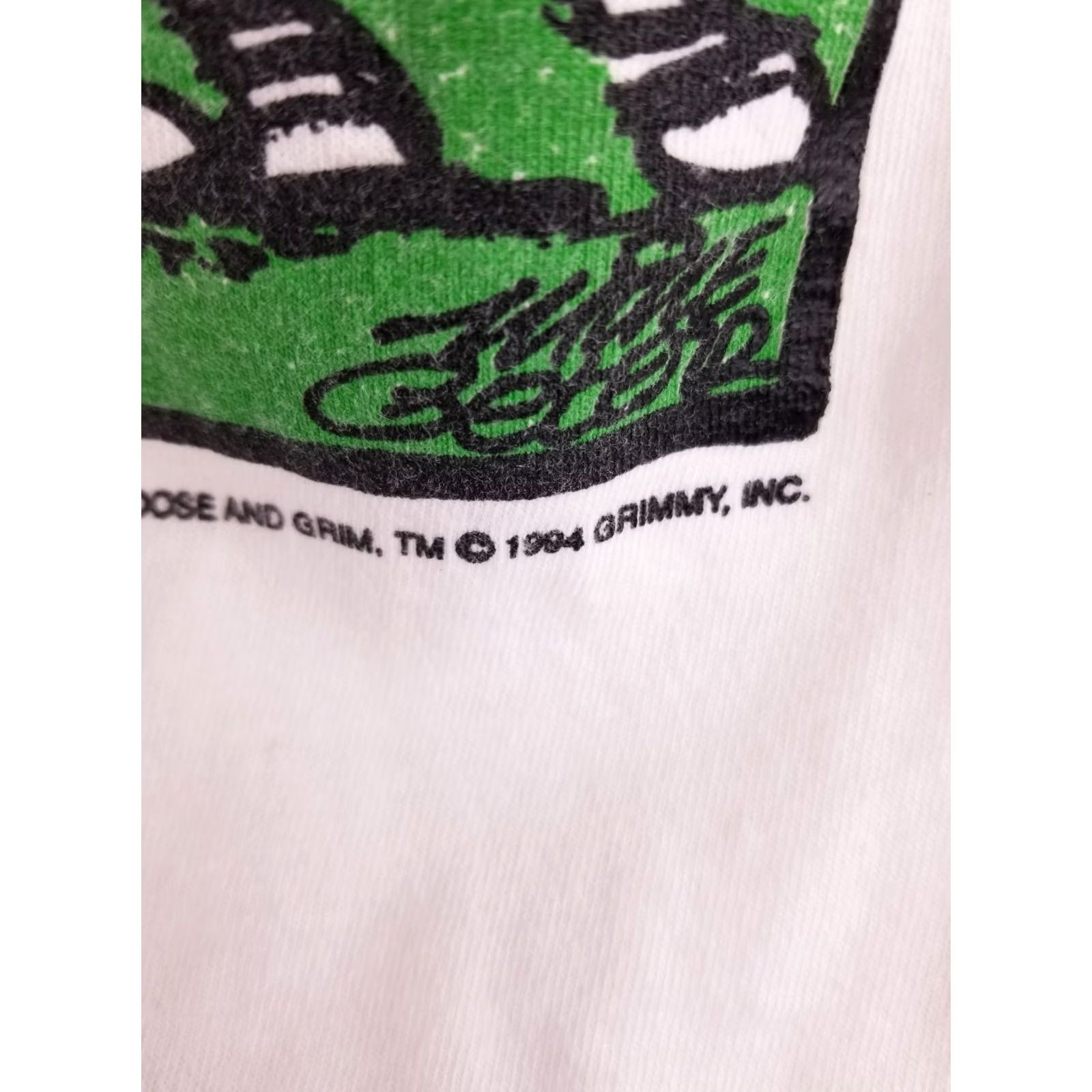 Vintage VINTAGE 94' ELVIS T-SHIRT WHITE COTTON SZ L MENS Size US L / EU 52-54 / 3 - 3 Thumbnail