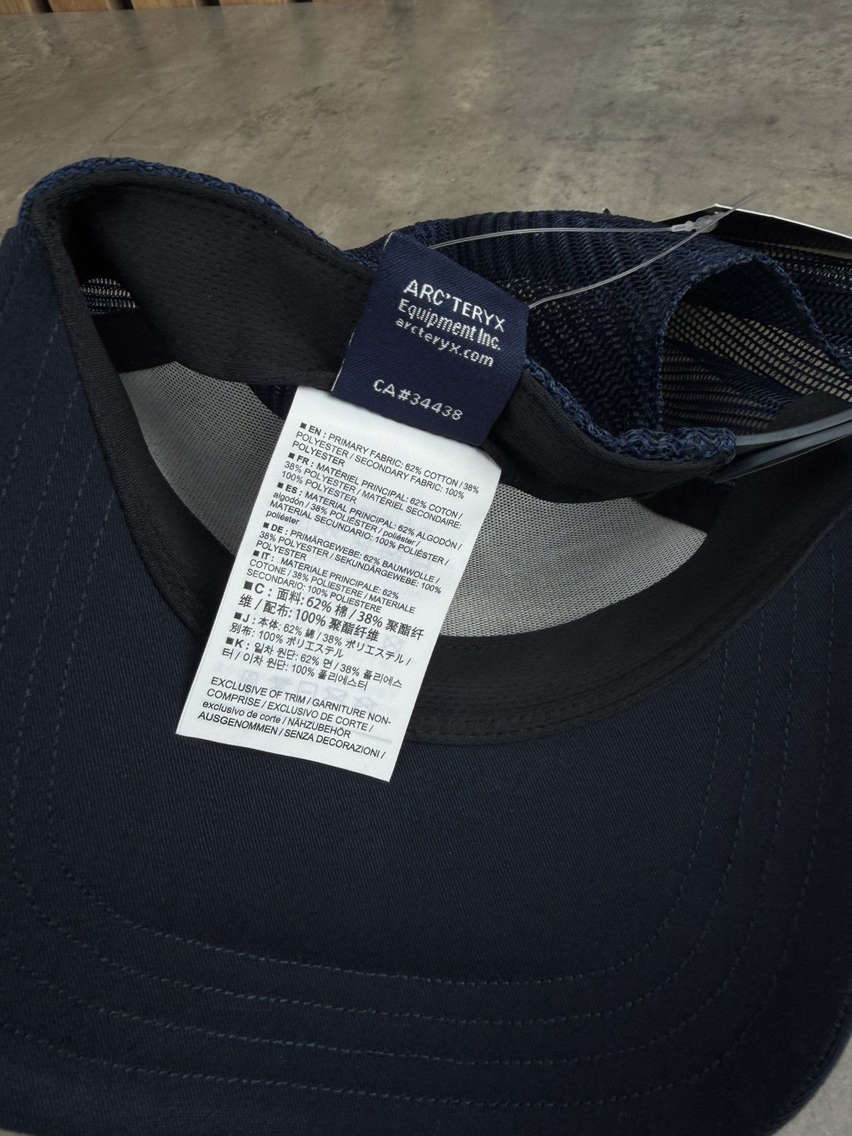 Arc'teryx Arcteryx Marketing Curved Brim Trucker Cap Size ONE SIZE - 10 Thumbnail