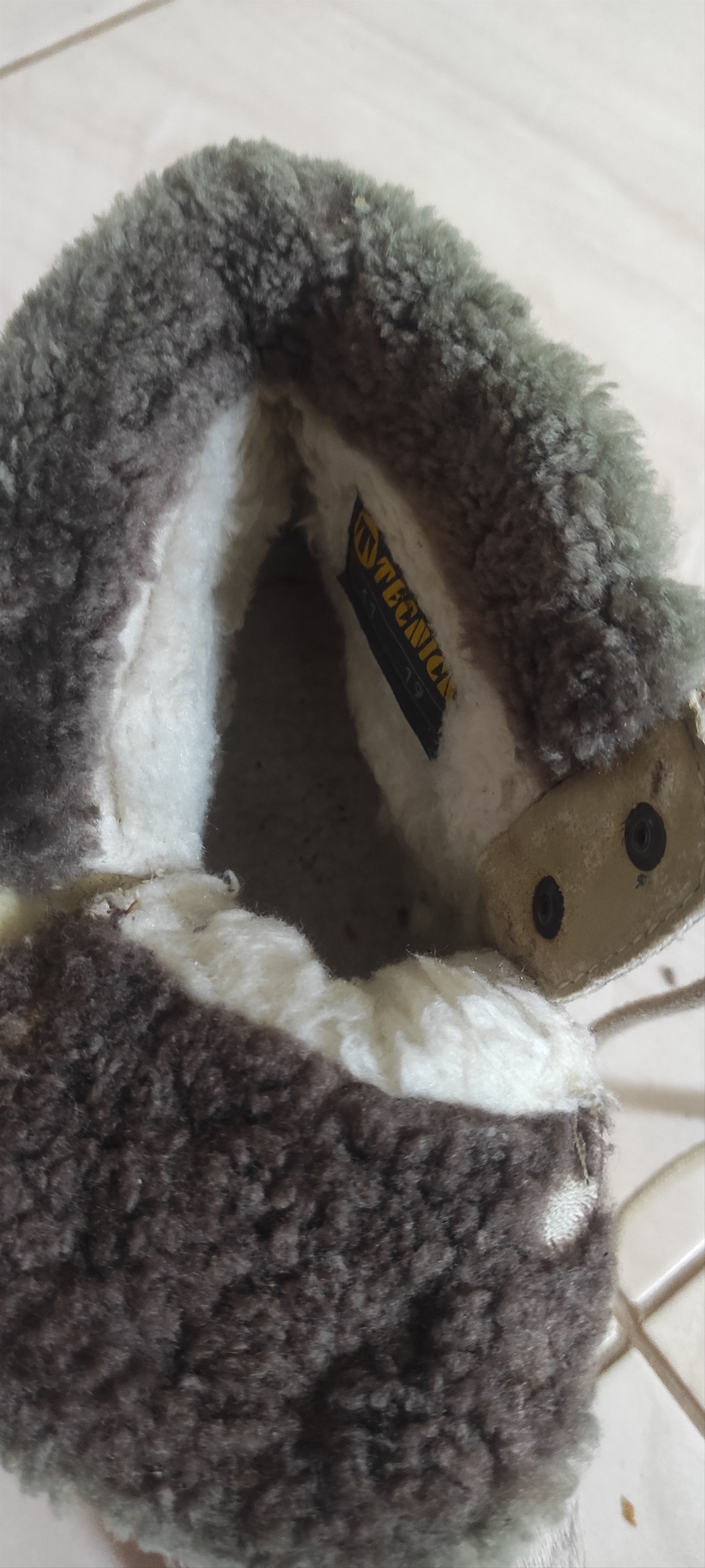 Other Tecnica Yeti Shearling Fur Wool Lace-Up Snow Boots Winter Size US 11 / IT 41 - 18 Thumbnail