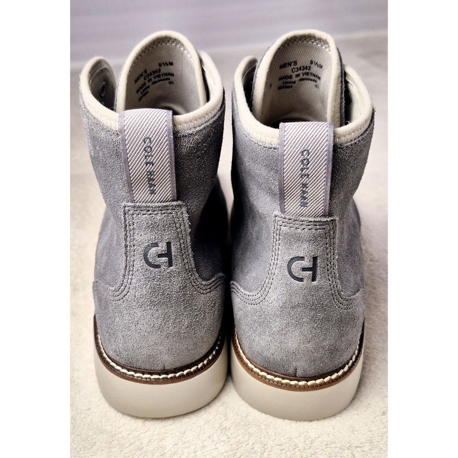 Cole Haan Cole Haan Grand 360 Grey Men's Suede Boots High Shoes 9.5 M Size US 9.5 / EU 42-43 - 5 Thumbnail