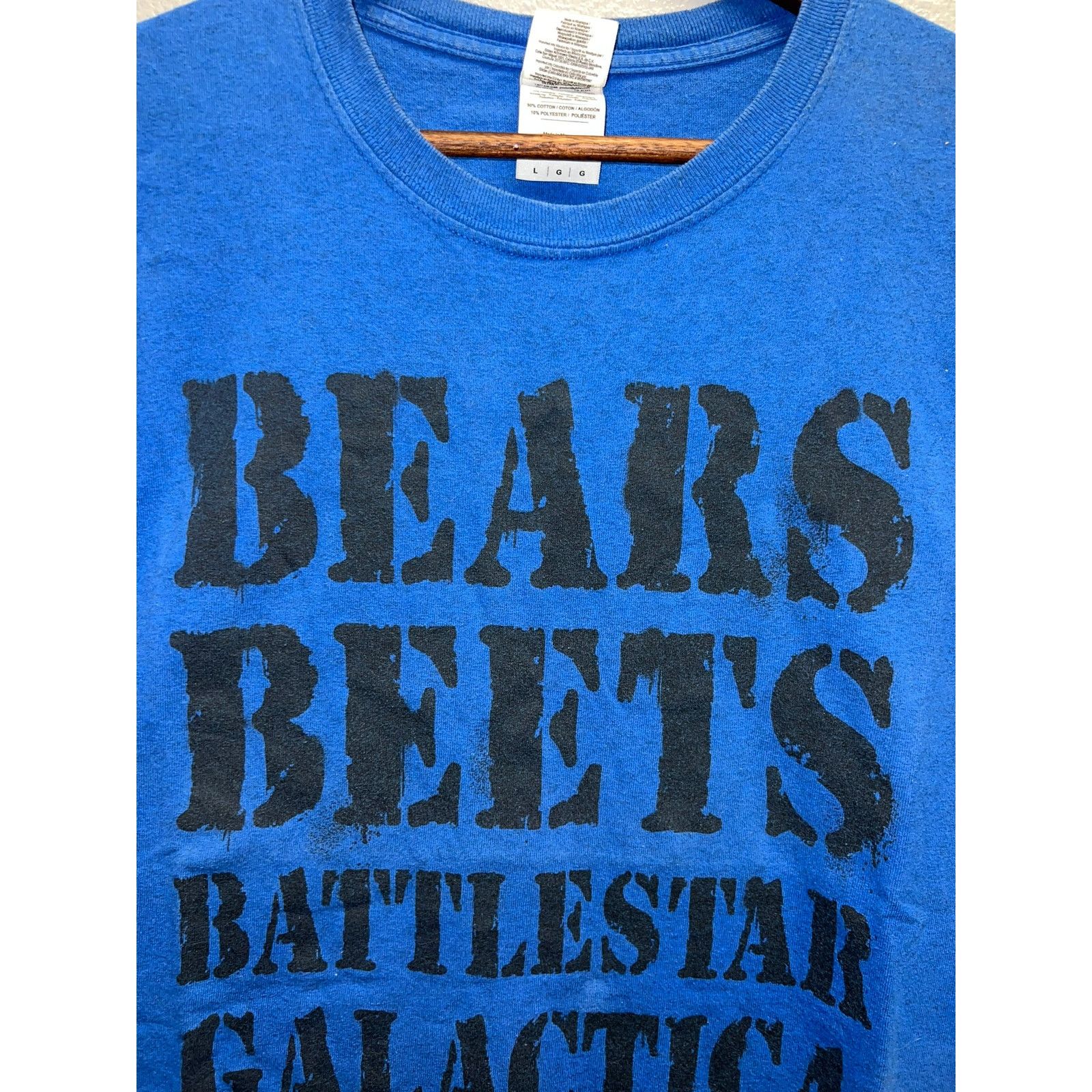 Gildan Bears Beets Battlestar Gallactica Shirt The Office 2012 Tee Size US L / EU 52-54 / 3 - 2 Thumbnail