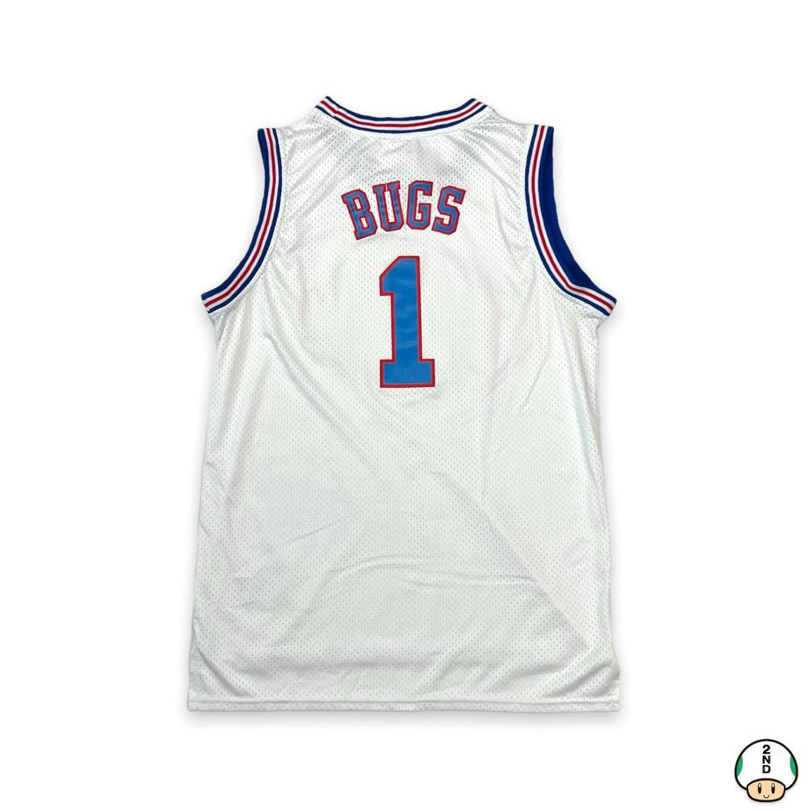 Vintage Vintage 90s Champion Tune Squad Bugs Space Jam NBA Jersey | Grailed