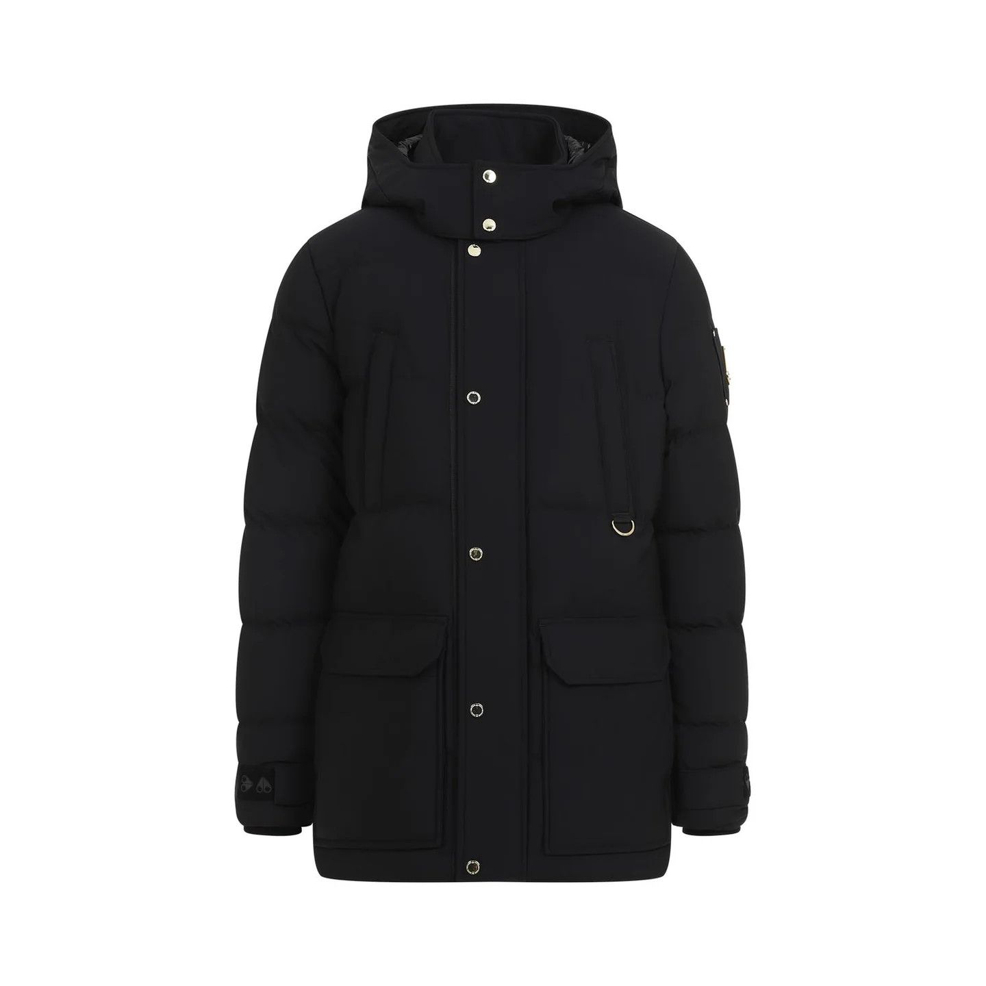 Moose Knuckles o1s22i1n1124 Valleyfield Gold Down Jacket in Black Size US XL / EU 56 / 4 - 1 Thumbnail