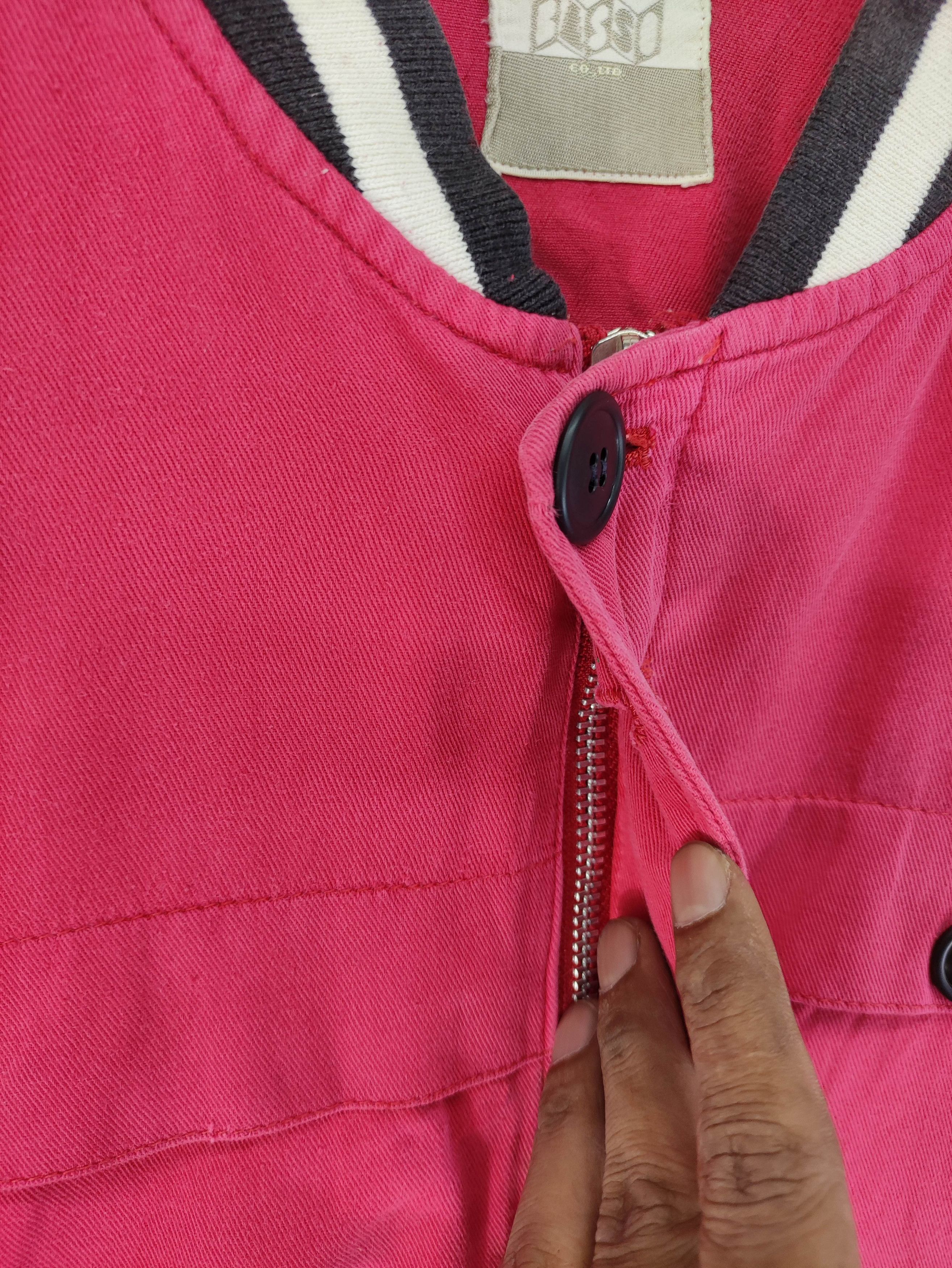 Japanese Brand Vintage Bomber Jacket Elsso Zipper Size L / US 10 / IT 46 - 2 Thumbnail