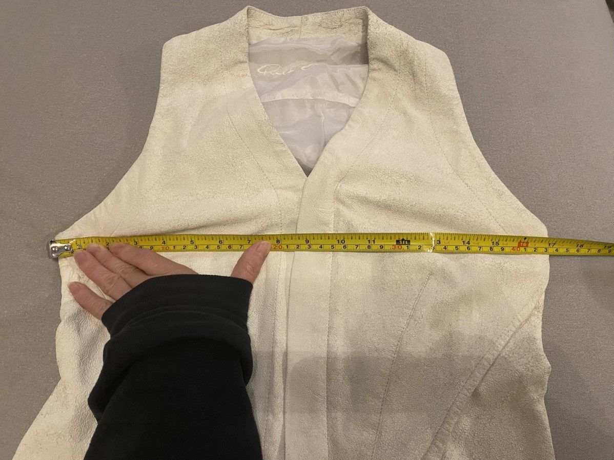 Rick Owens Authentic Rick Owens distressed style leather vest Size S / US 4 / IT 40 - 7 Thumbnail
