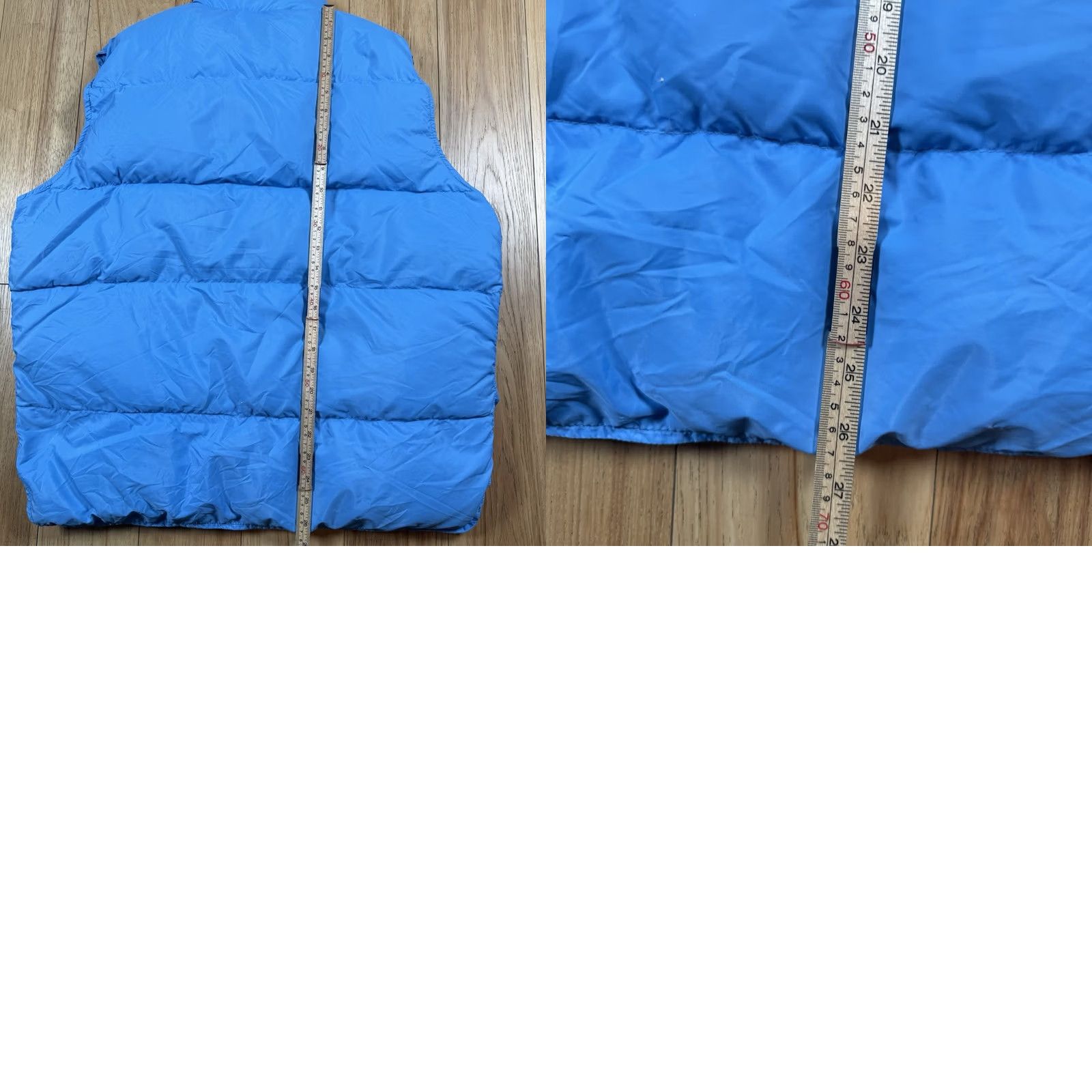 Vintage VINTAGE Woolrich Vest Puffer Full Zip Snaps Nylon Down Blue XL Mens"} Size US XL / EU 56 / 4 - 8 Thumbnail