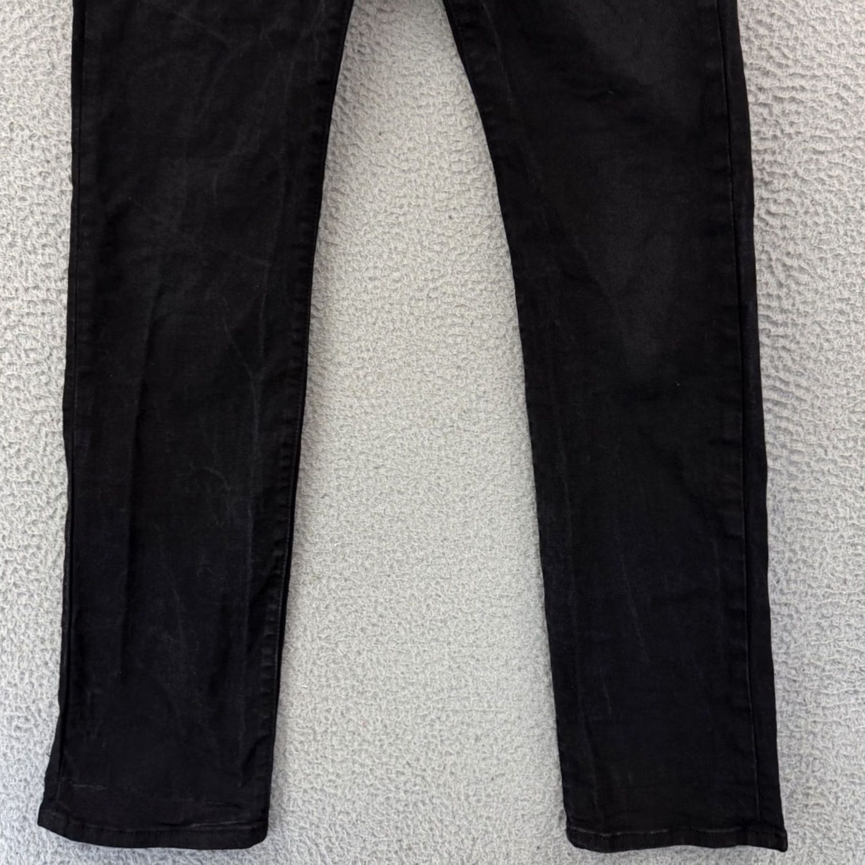Levi's Levi's 501 Jeans Mens 31x34 Black Straight Fit Button Fly Denim Outdoor Cowboy Size US 31 - 2 Thumbnail