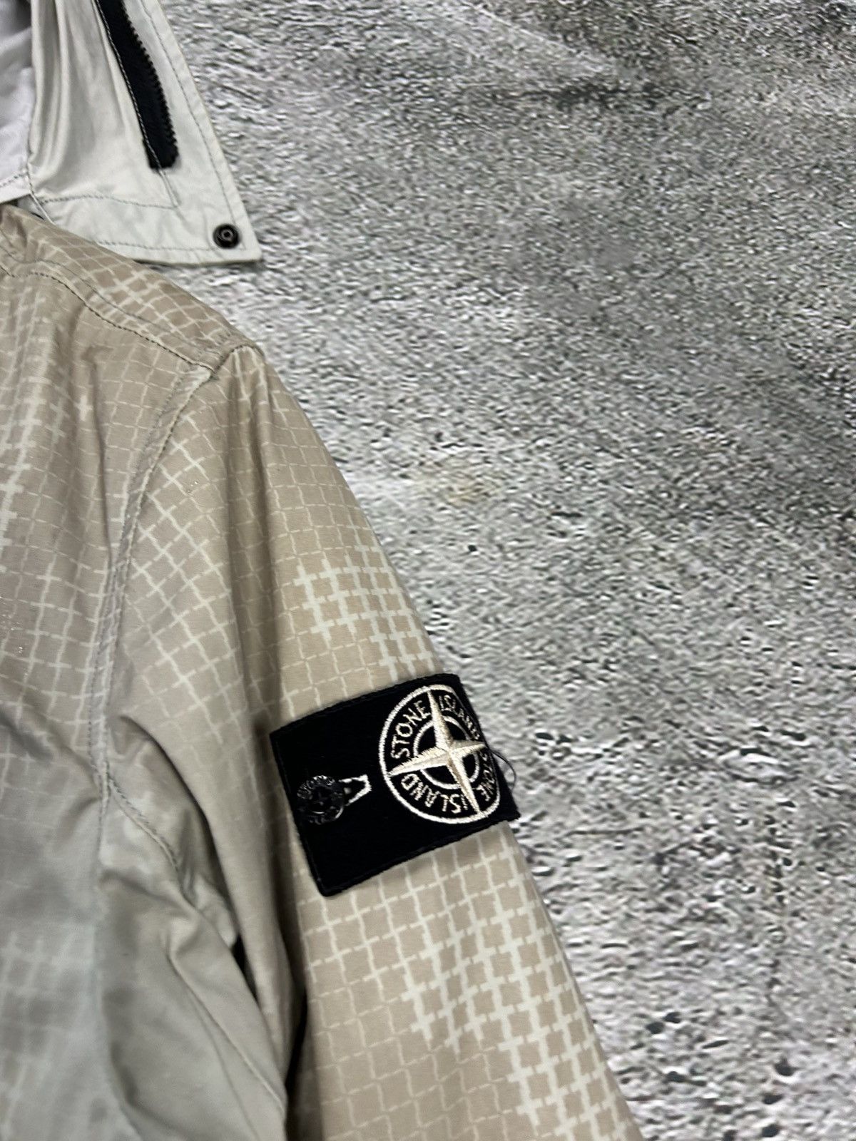 Stone Island Stone Island Ice Jacket SI Check Grid Camo A/W 2017 Size US M / EU 48-50 / 2 - 5 Thumbnail