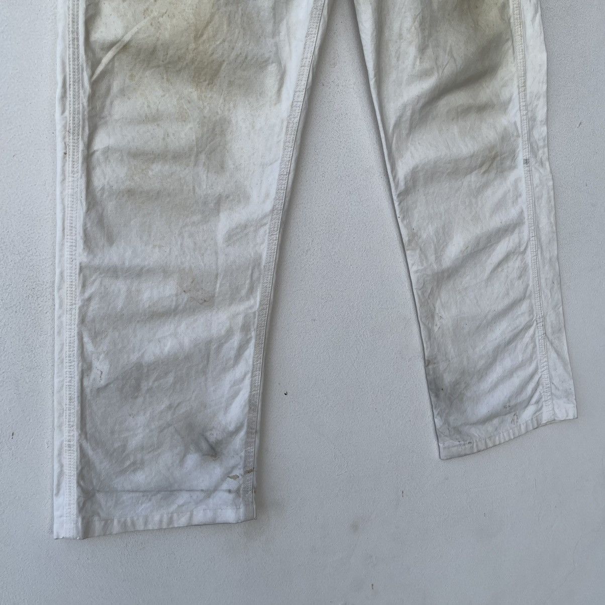 Orslow OrSlow Japan Painter Pants White Workwear French Work Pants Size US 30 / EU 46 - 6 Thumbnail