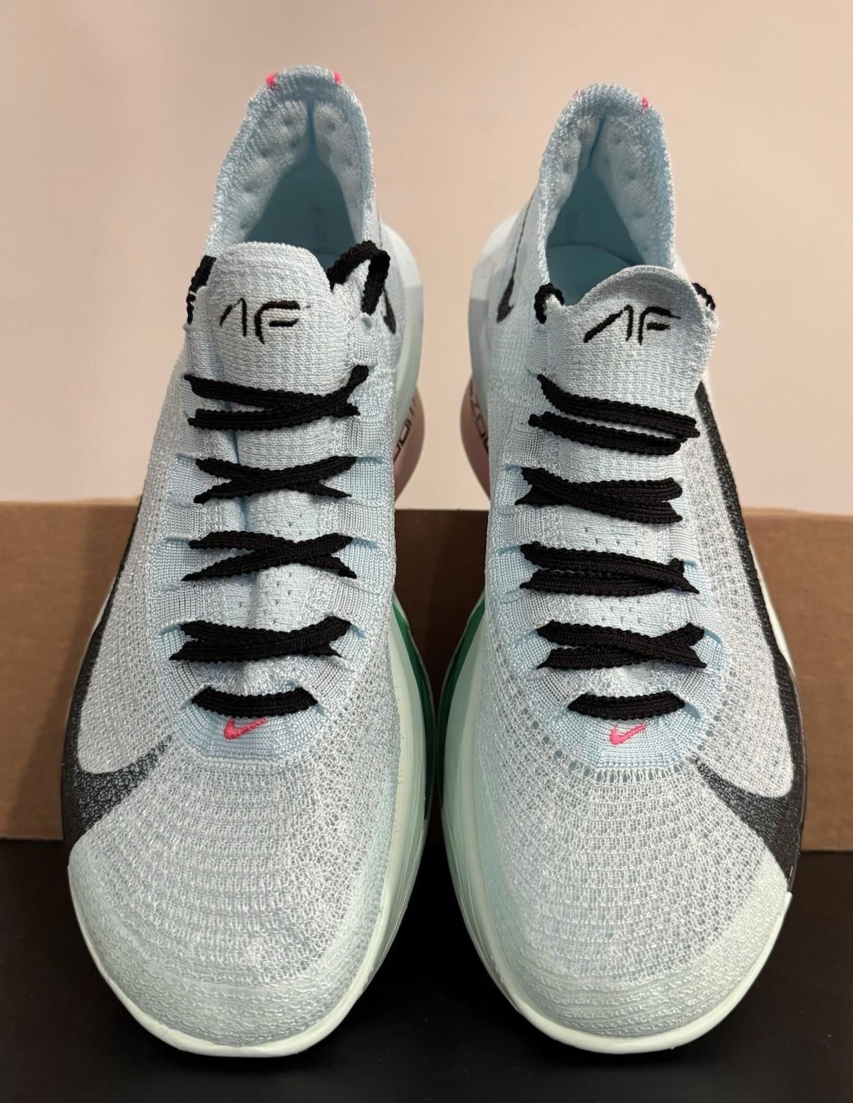 Nike Nike Air Zoom Alphafly Next% 3 Glacier Blue Black Mint Foam Size US 9 / EU 42 - 4 Thumbnail