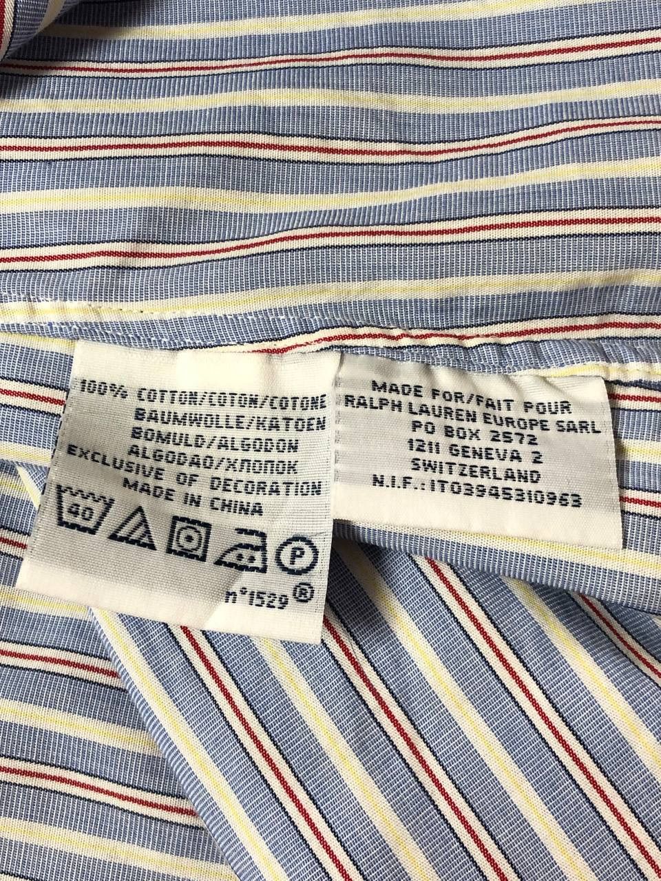 Polo Ralph Lauren CASUAL Polo Ralph Lauren STRIPED shirt Size US XXL / EU 58 / 5 - 4 Thumbnail