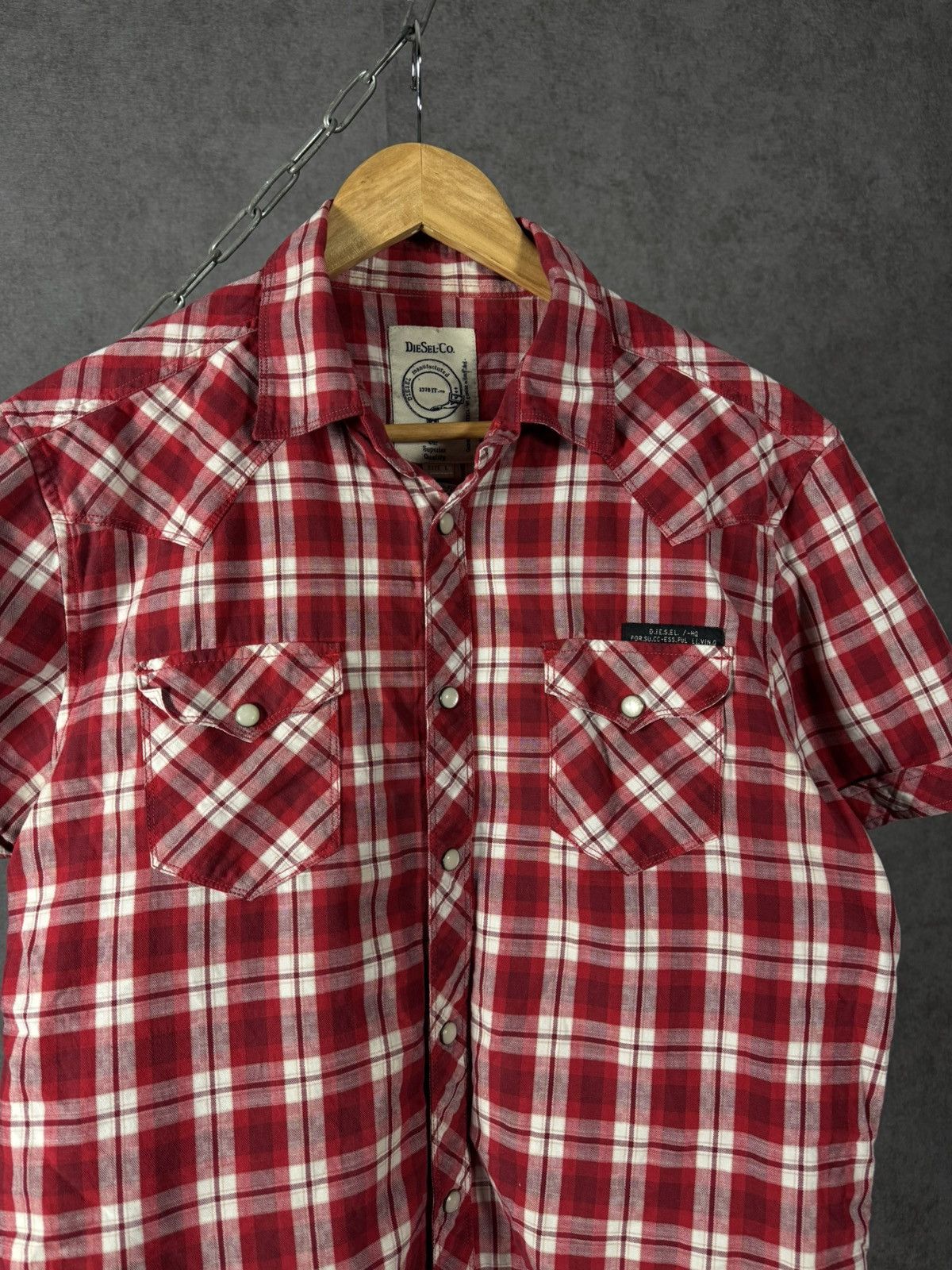 Diesel Diesel designer shirt Size US L / EU 52-54 / 3 - 3 Thumbnail
