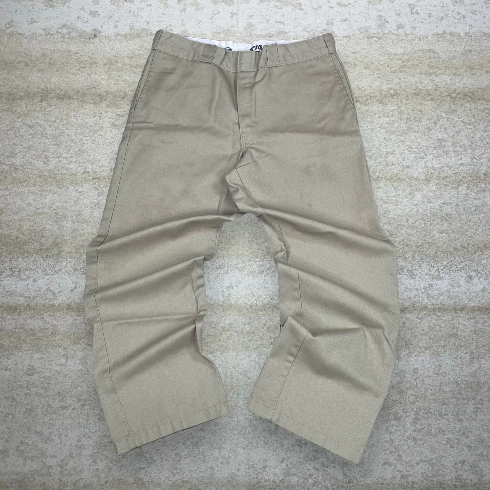 Dickies Vintage Y2K Dickies Khakis Pants 36x30 Original Tan Cotton Size US 36 / EU 52 - 2 Thumbnail