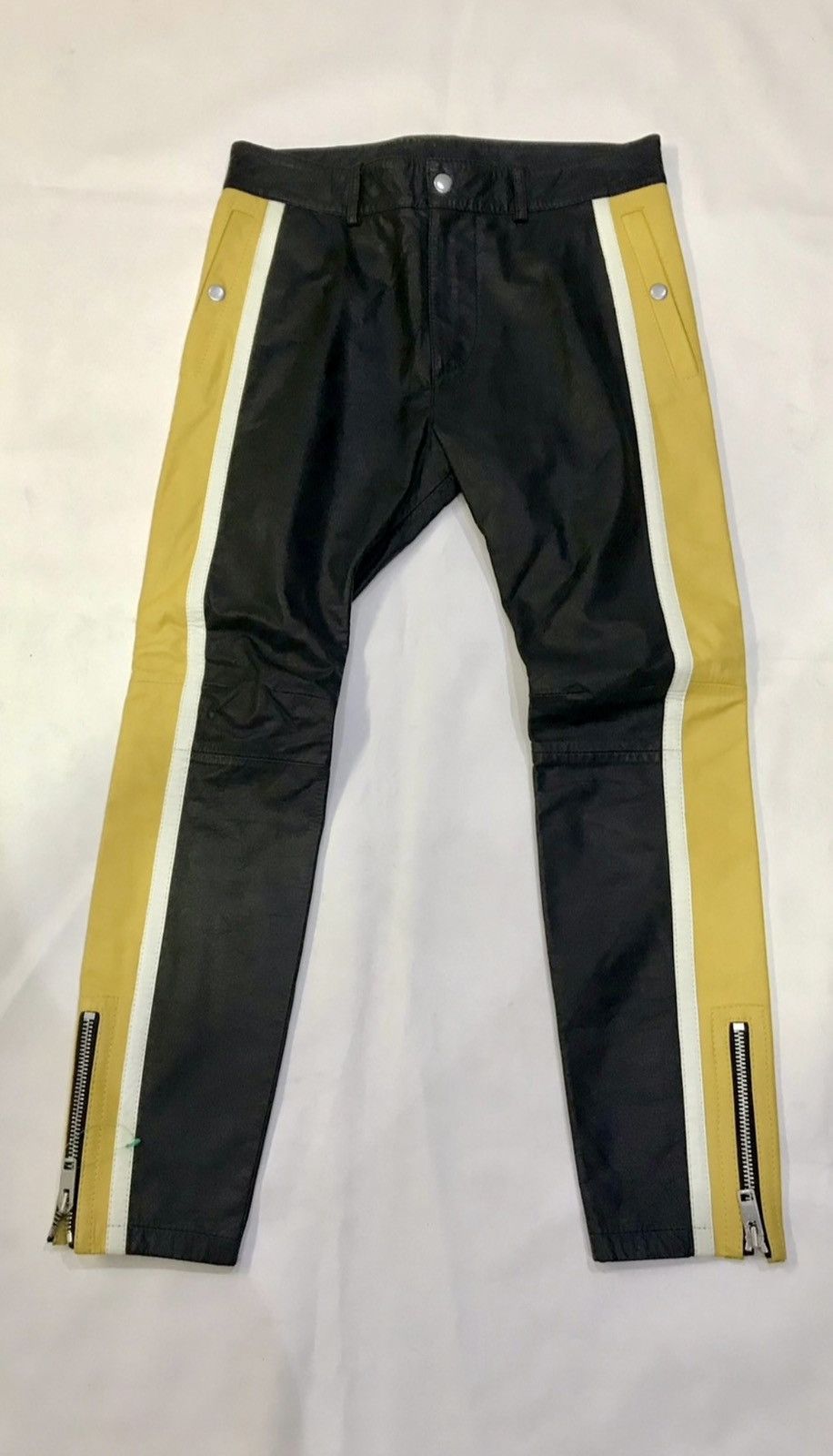 Diesel Diesel P-MONTE-L leather trouser Size US 26 / EU 42 - 1 Thumbnail