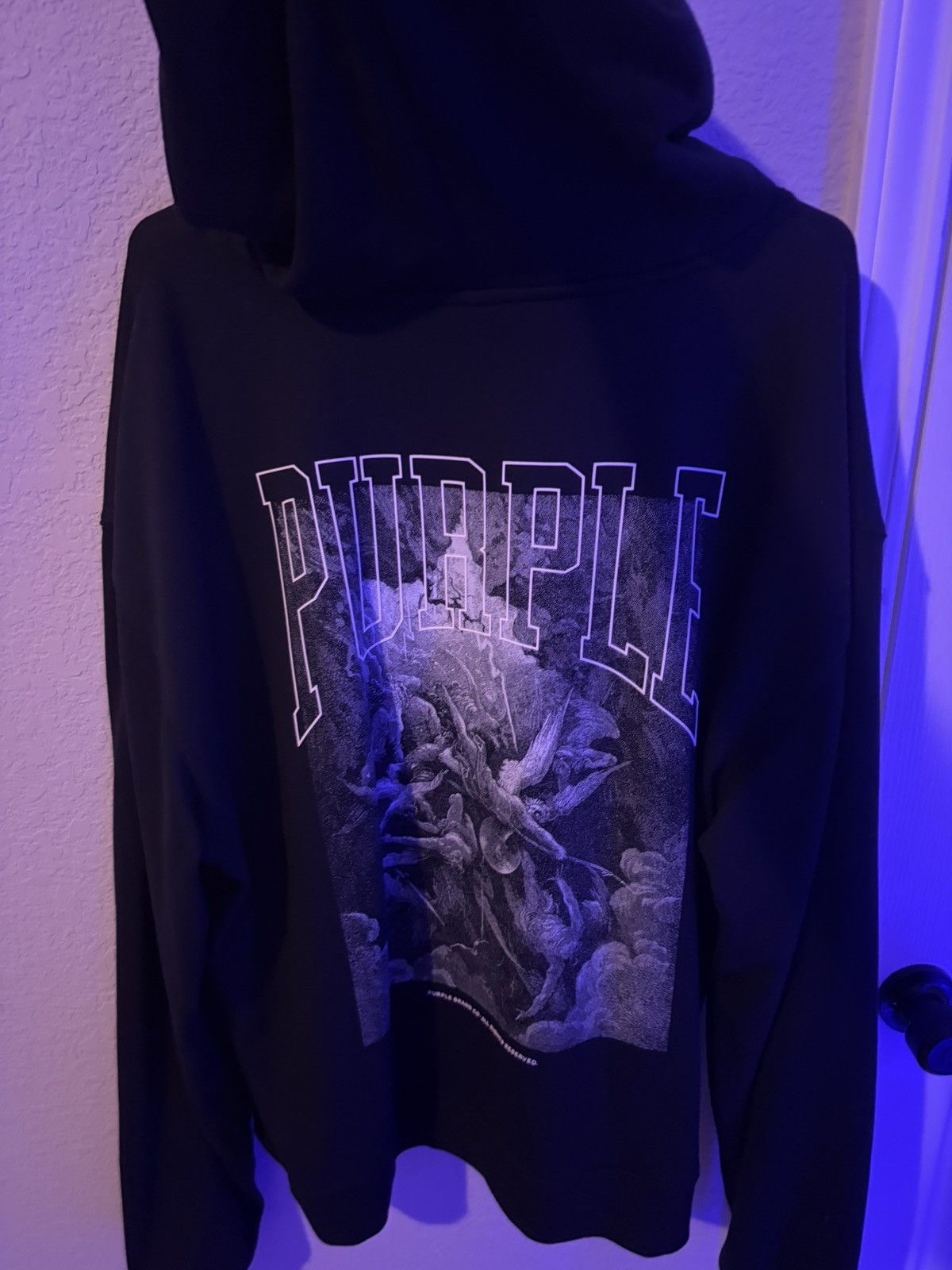 Purple Brand Purple Brand Angel Hoodie Size US XL / EU 56 / 4 - 1 Thumbnail
