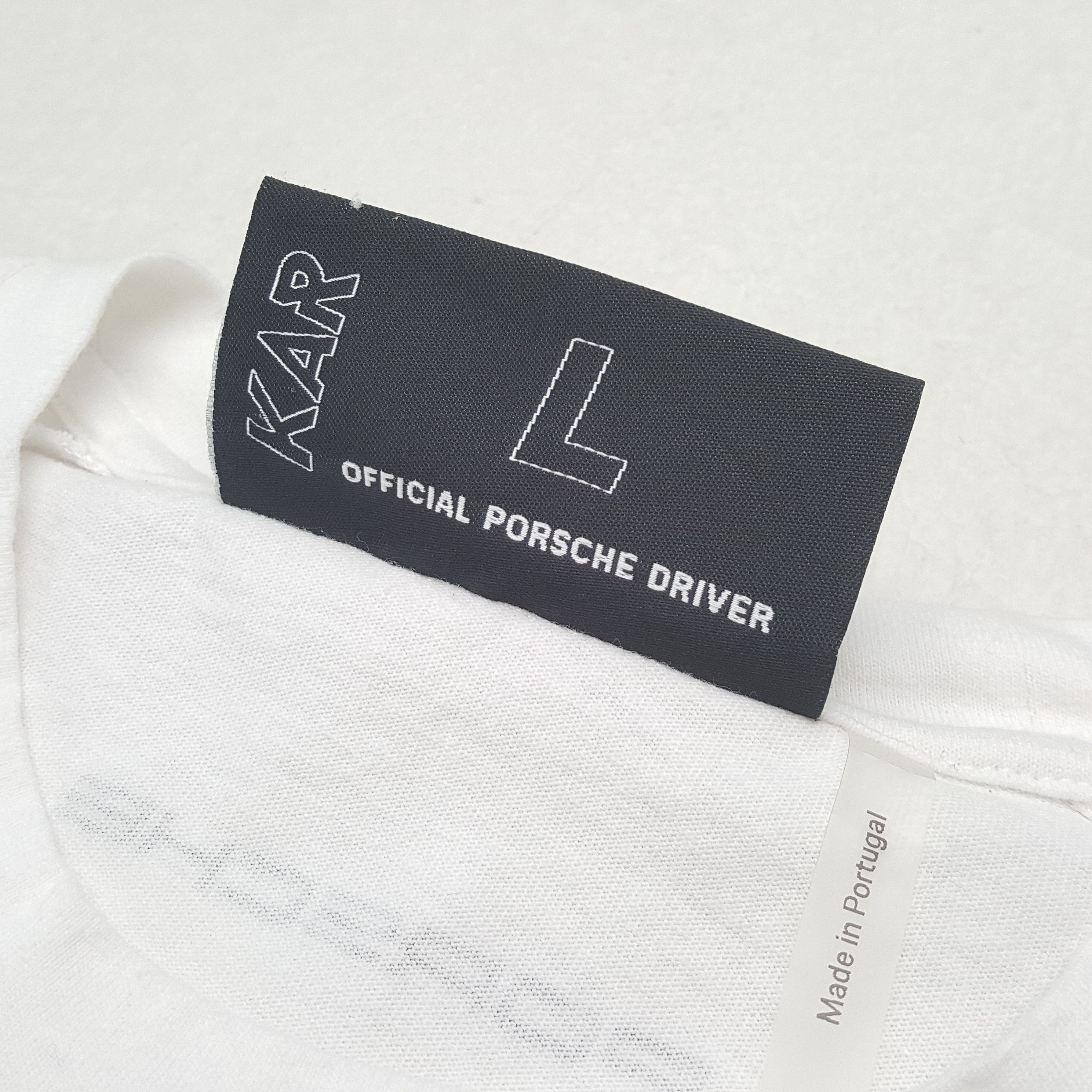 Porsche Design × Vintage PORCHE L'art Automobile Motorsports Tshirt C276N69 Size US L / EU 52-54 / 3 - 7 Thumbnail