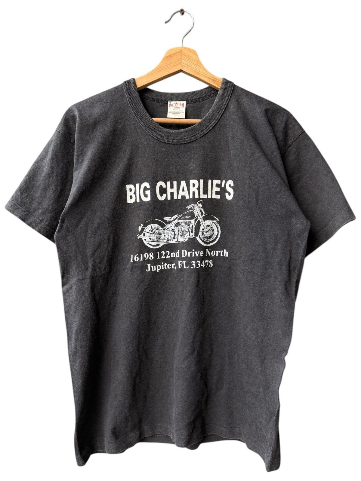 Harley Davidson Vintage 70s-80s Big Charlie's tee Size US M / EU 48-50 / 2 - 1 Thumbnail