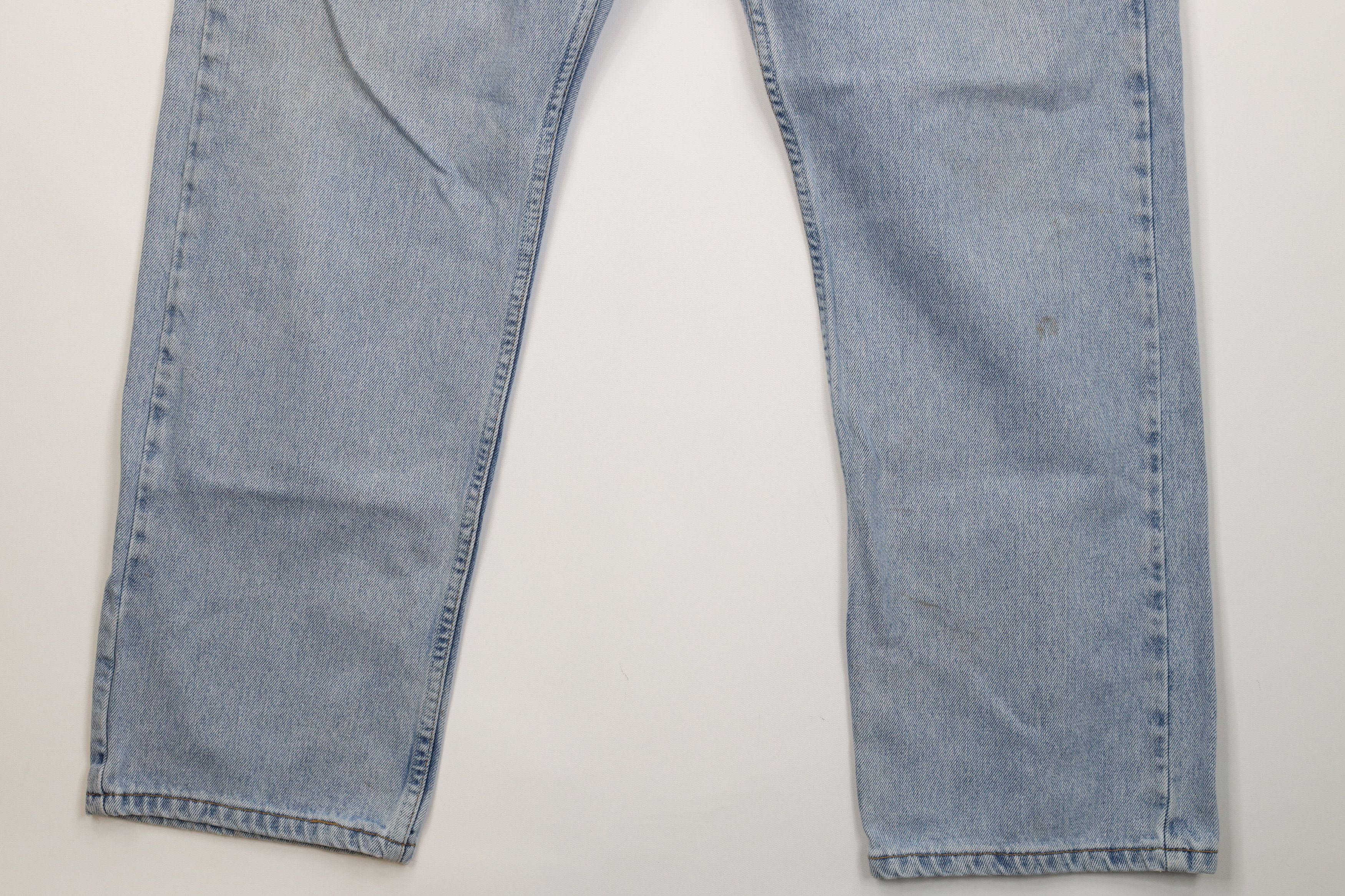 Levi's Vintage Y2K 2004 Levis 505 Regular Straight Leg Jeans Blue Size US 38 / EU 54 - 5 Thumbnail