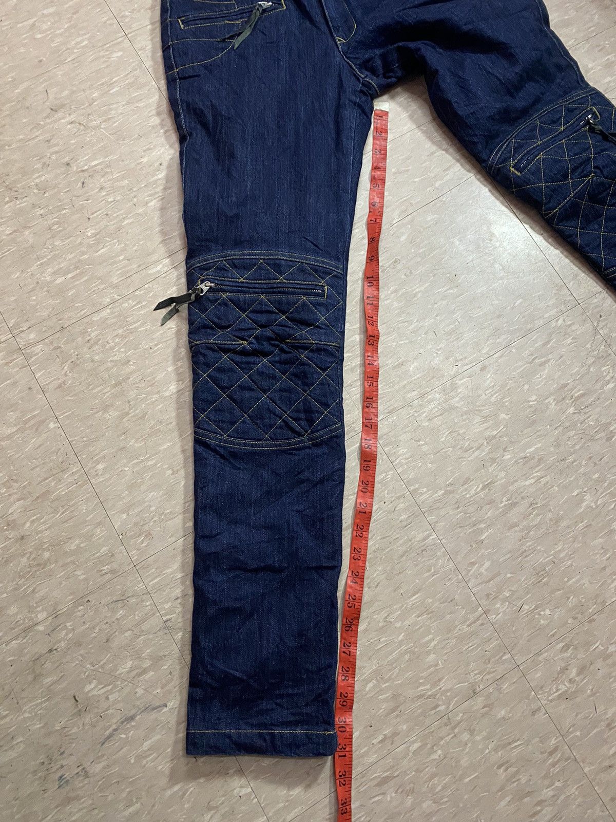Designer × Japanese Brand Max fritz femme japan biker zipper pocket denim jeans Size US 28 / EU 44 - 15 Thumbnail