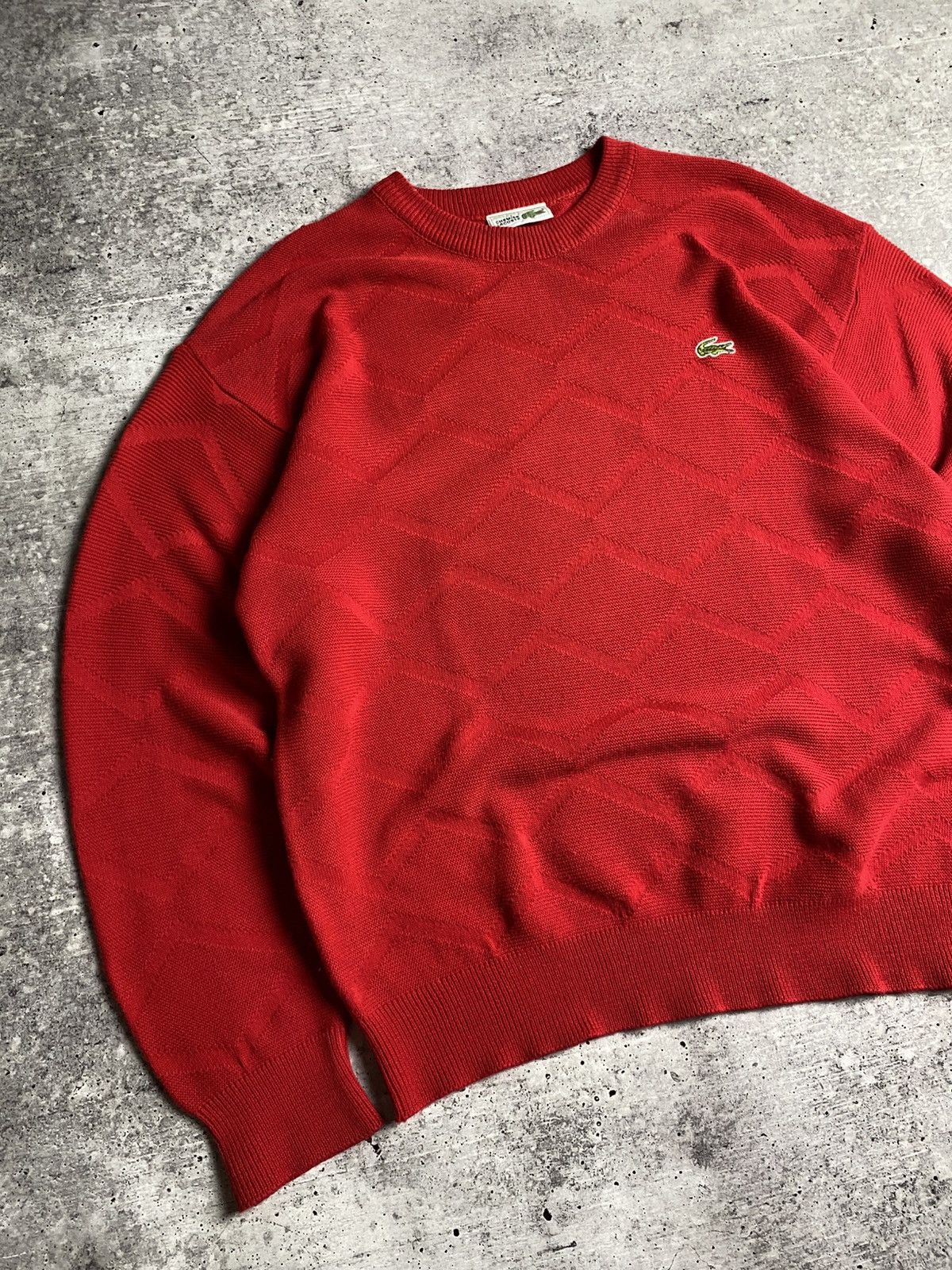 Lacoste Vintage Lacoste Knit Sweater Size US L / EU 52-54 / 3 - 6 Thumbnail