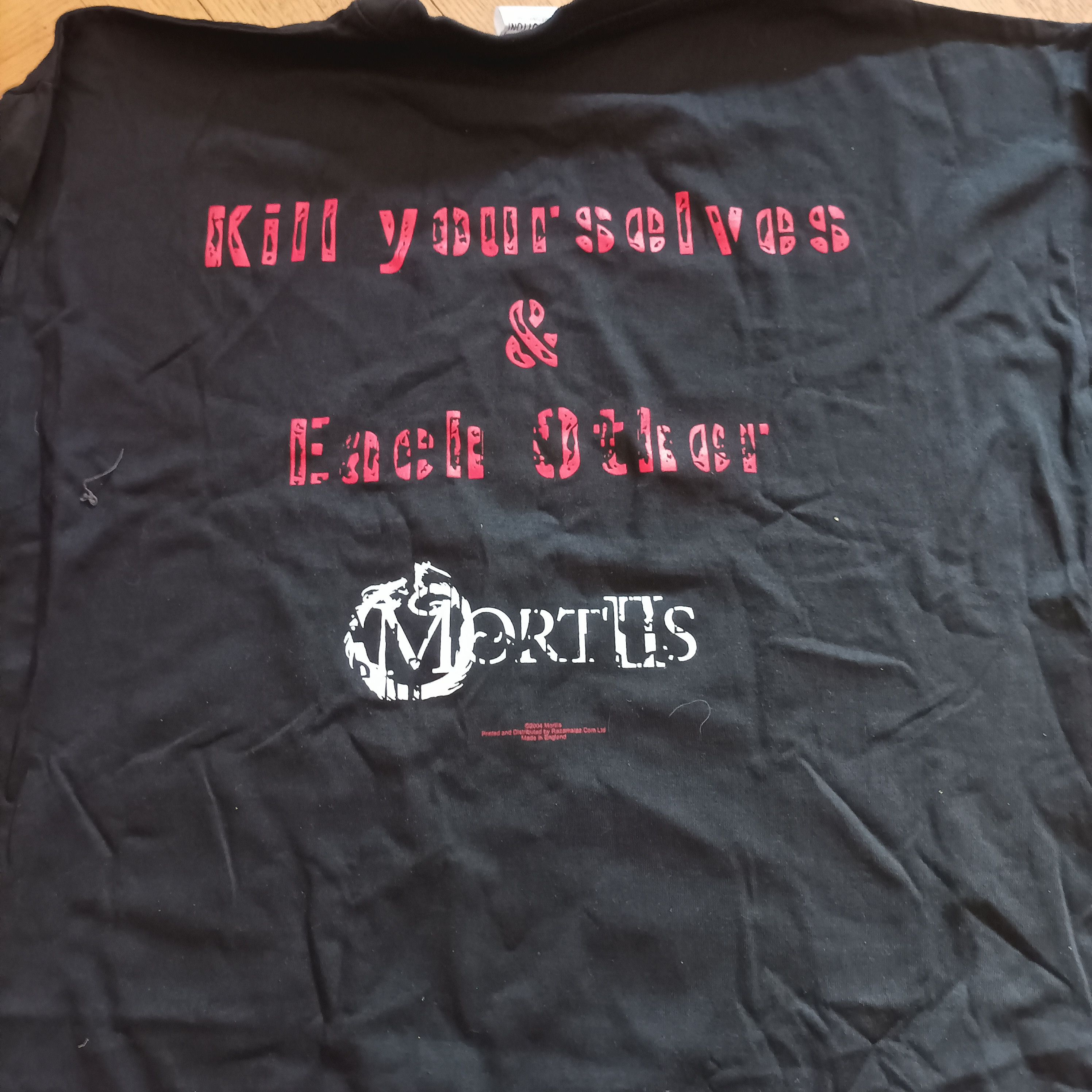 Vintage Mortiis 04 Official Mugshot crimines Size US XL / EU 56 / 4 - 3 Thumbnail