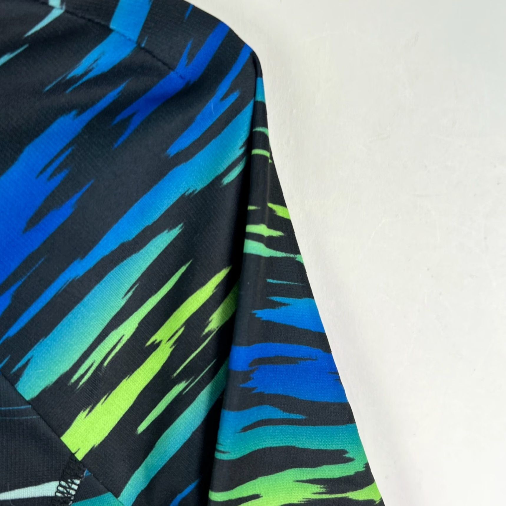 Fila Fila Sport Jacket Women’s M Blue/Black Zebra Print 1/4 Zipper Pocket Size M / US 6-8 / IT 42-44 - 2 Thumbnail