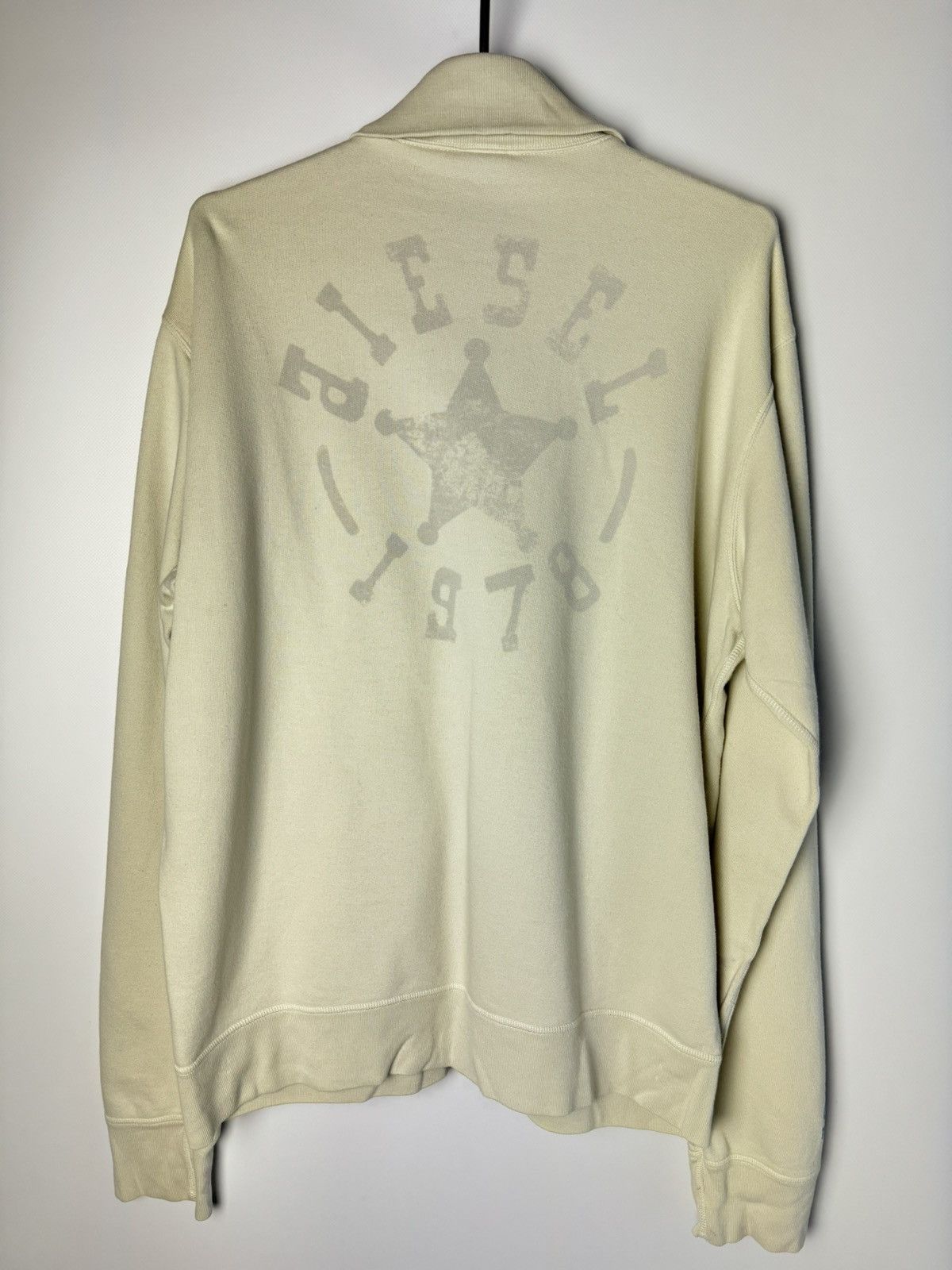 Diesel Vintage 90s Diesel Full Zip Sweatshirt Avant Garde Style Size US XXL / EU 58 / 5 - 1 Thumbnail