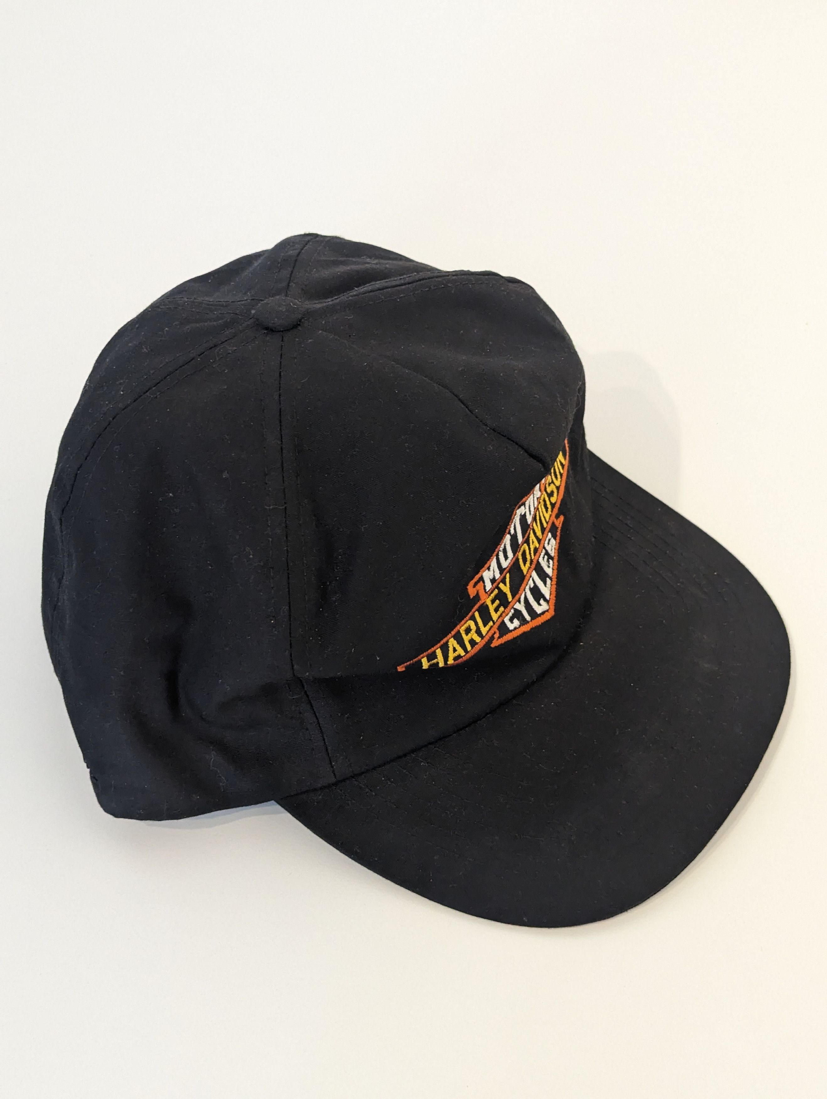 Harley Davidson Vintage Harley Davidson Motorcycle Snapback Hat Size ONE SIZE - 4 Thumbnail