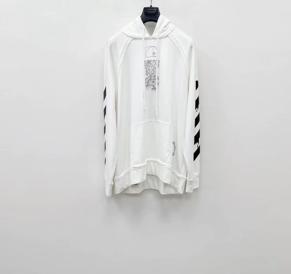 Off-White OFF-WHITE 100% Cotton Oversized Hoodie J30 Size US XL / EU 56 / 4 - 4 Thumbnail