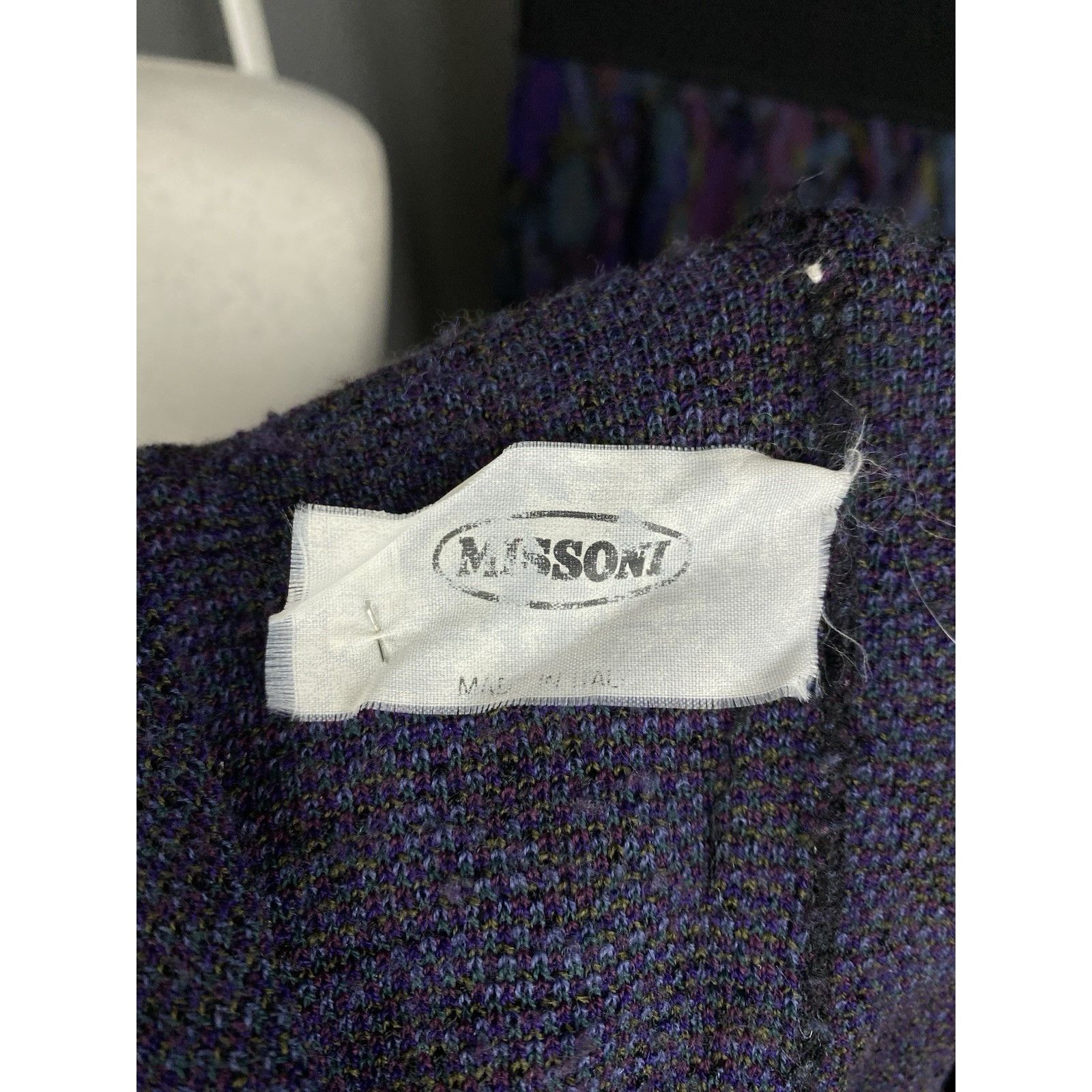 Missoni RARE! Missoni Vitnage Purple Floral Wool Knit 2 Piece Sweate Size M / US 6-8 / IT 42-44 - 11 Thumbnail