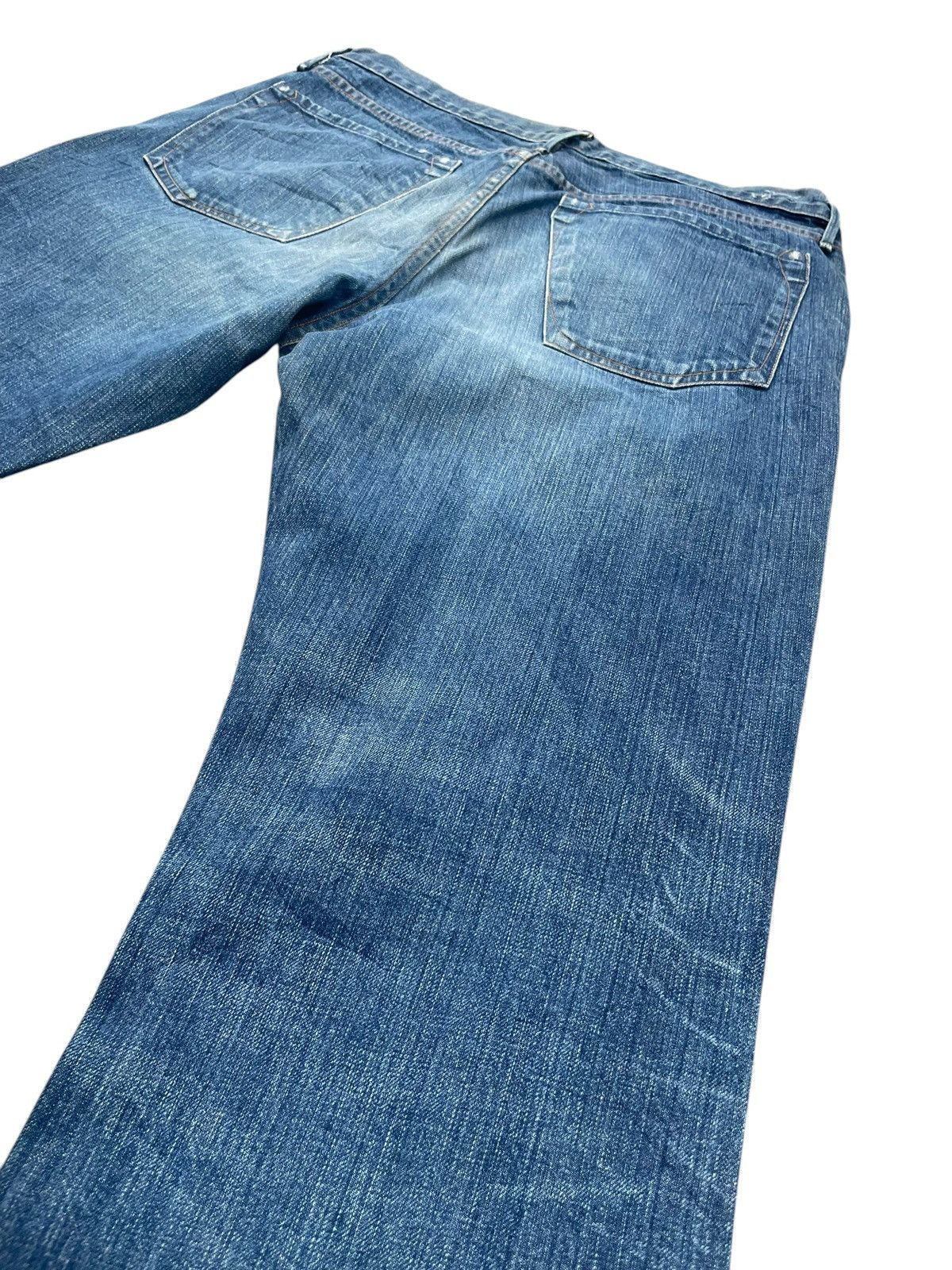 Earnest Sewn Earnest Sewn Flare Distresed Jeans Size US 35 - 10 Thumbnail