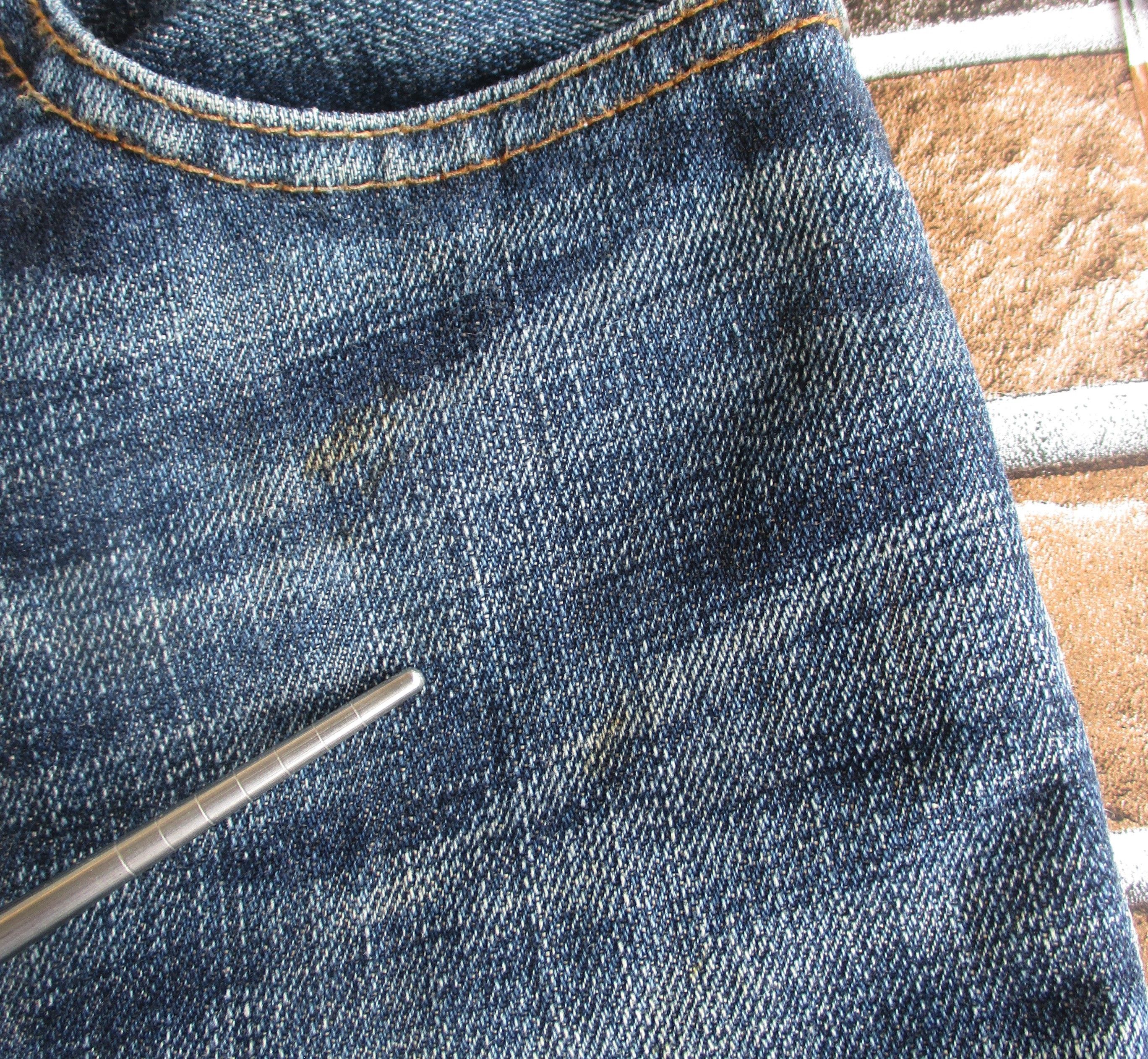 J.S. Homestead × Journal Standard Lot 2900 Dark Wash Low Rise Straight Leg 28x31 Size US 29 - 9 Thumbnail