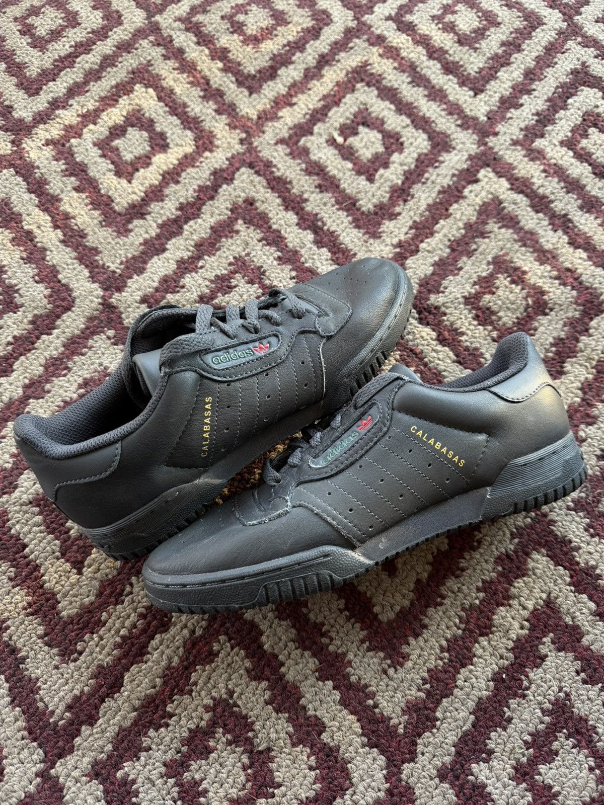Adidas × Kanye West × Yeezy Adidas Calabasas Black Low Top Sneakers Size 5.5 Size US 5.5 / EU 38 - 1 Thumbnail