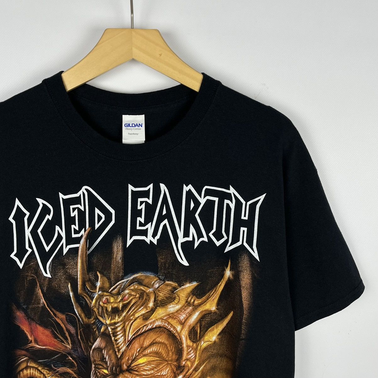 Band Tees Vintage Iced Earth tour rock band tee 90’s Size US L / EU 52-54 / 3 - 2 Thumbnail
