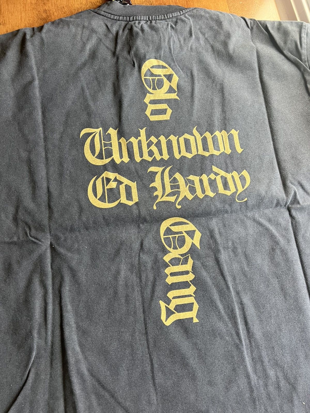 Ed Hardy × Glo Gang × Unknown London Chief Keef Glo Gang Ed Hardy Tee Shirt Size US L / EU 52-54 / 3 - 5 Thumbnail